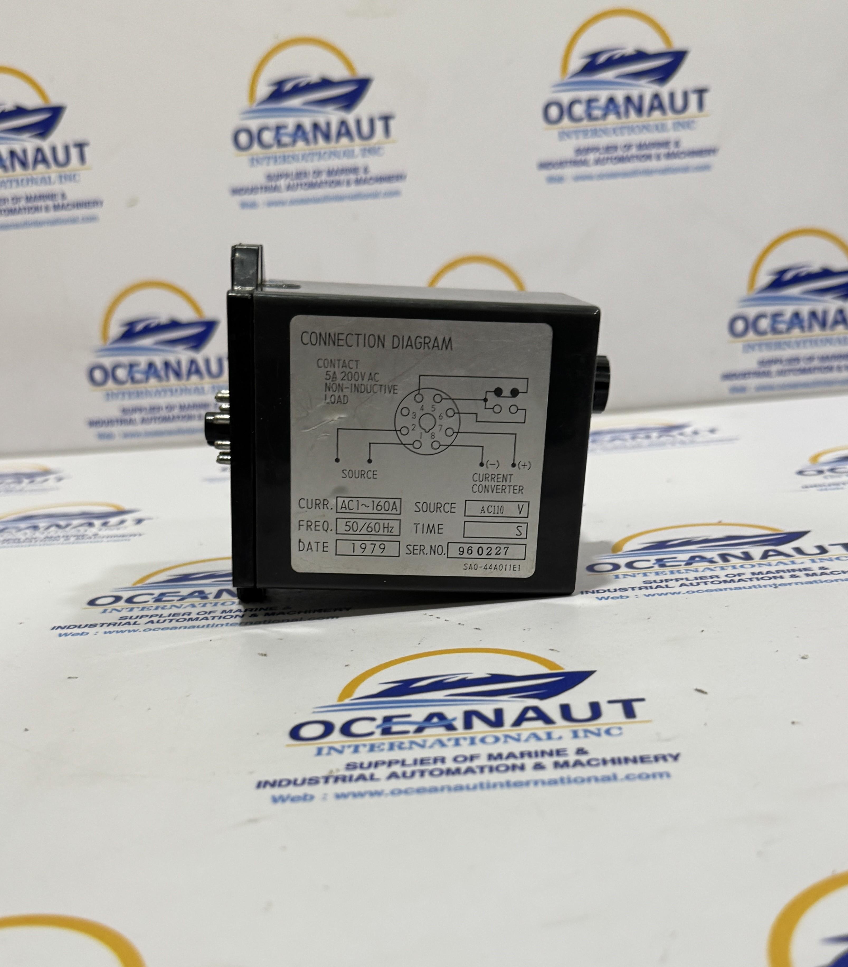 OMRON SA0-S CURRENT SENSOR 110, VAC 50/60 AC1-160 AMP