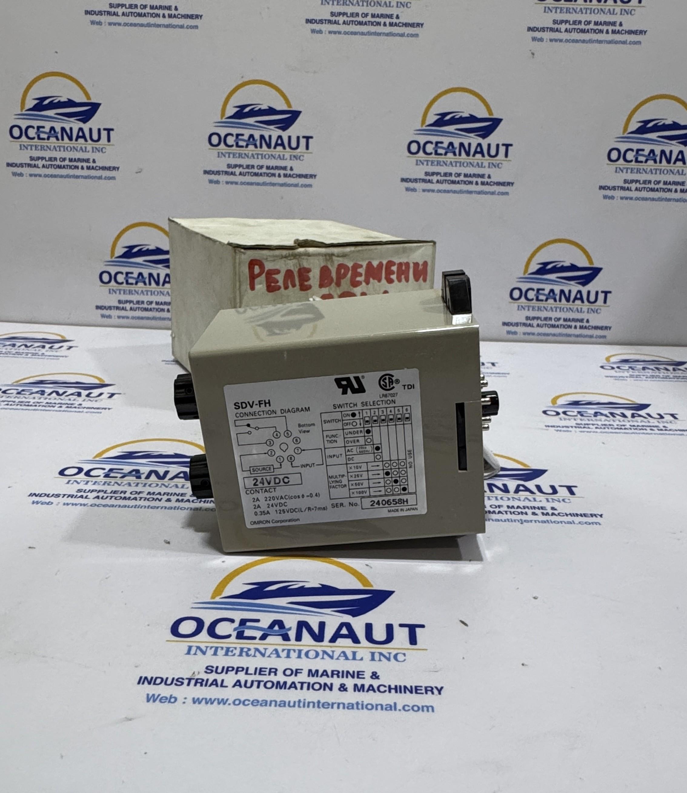 Omron Sdv-fh2 Voltage Sensor 250V