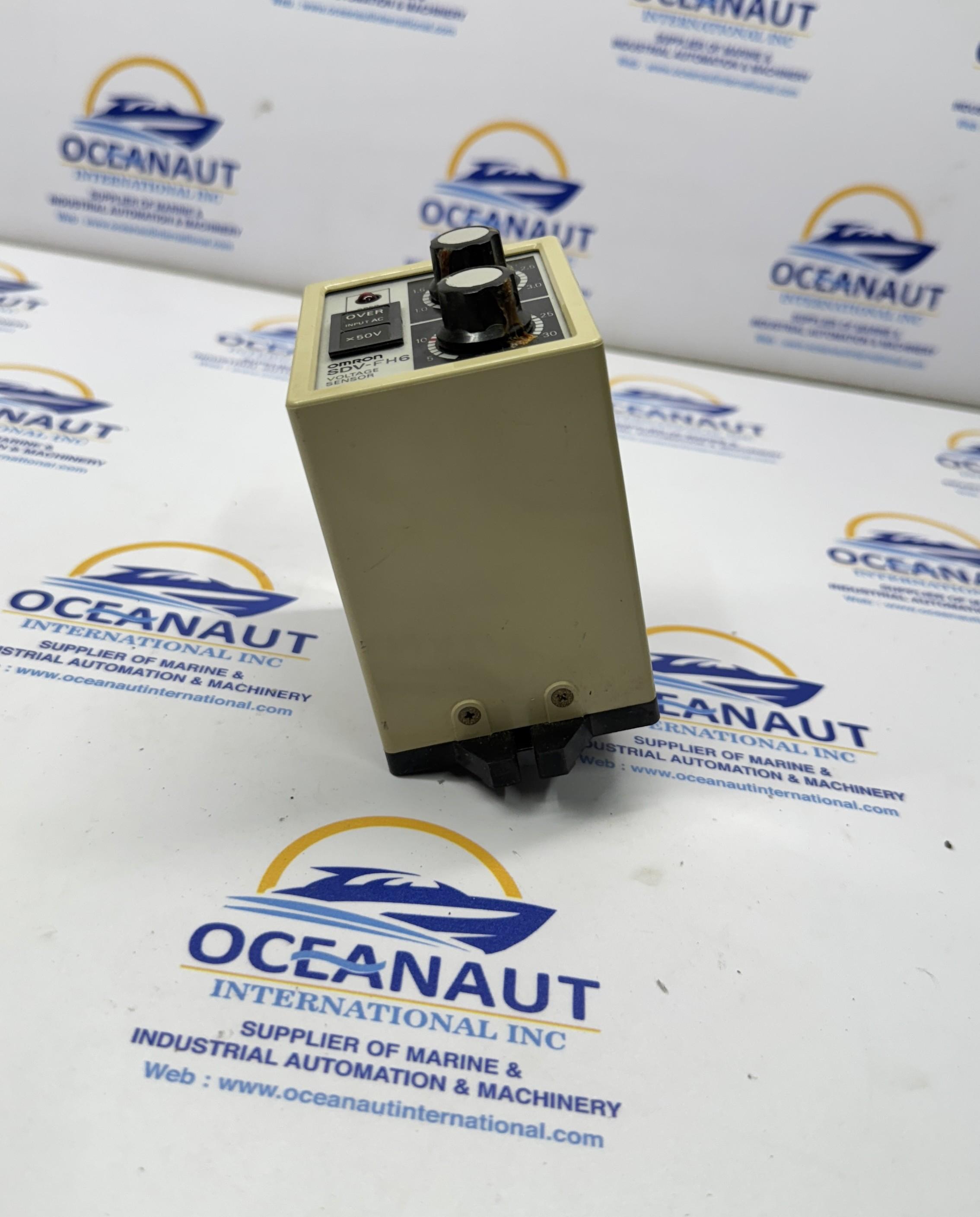 OMRON SDV-FH6 AC100/110 2 AMP, 220 VAC, 24 VDC, Voltage Sensor