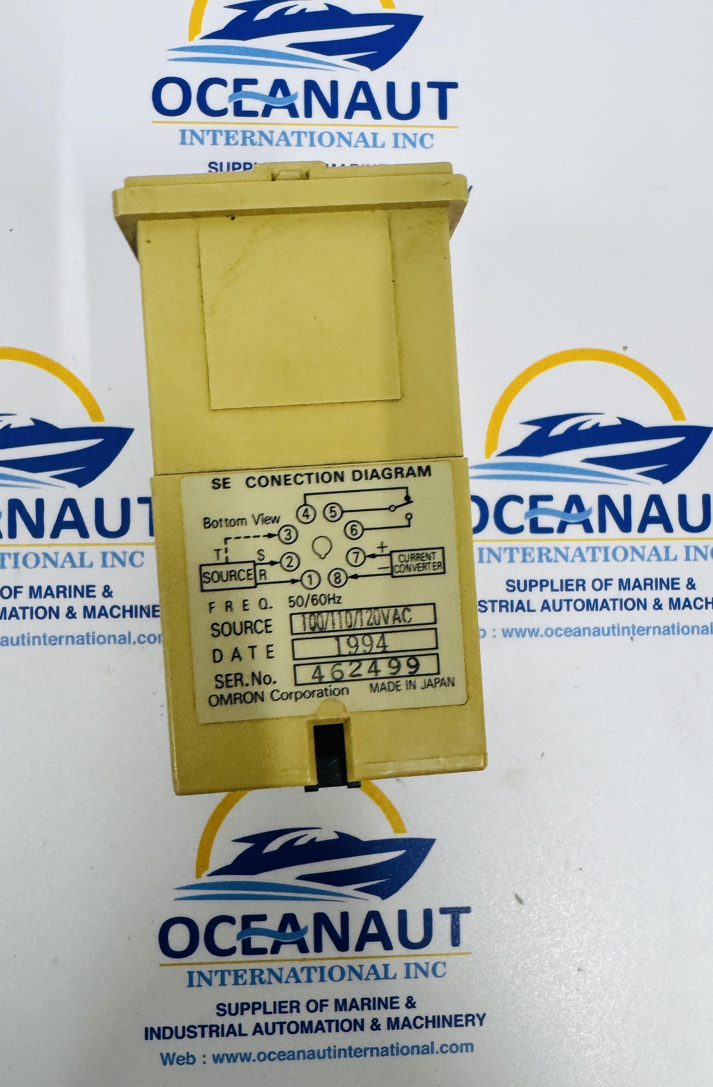 Omron SE-KP1AN Motor Relay 1-10 Sec 100/110/120VAC