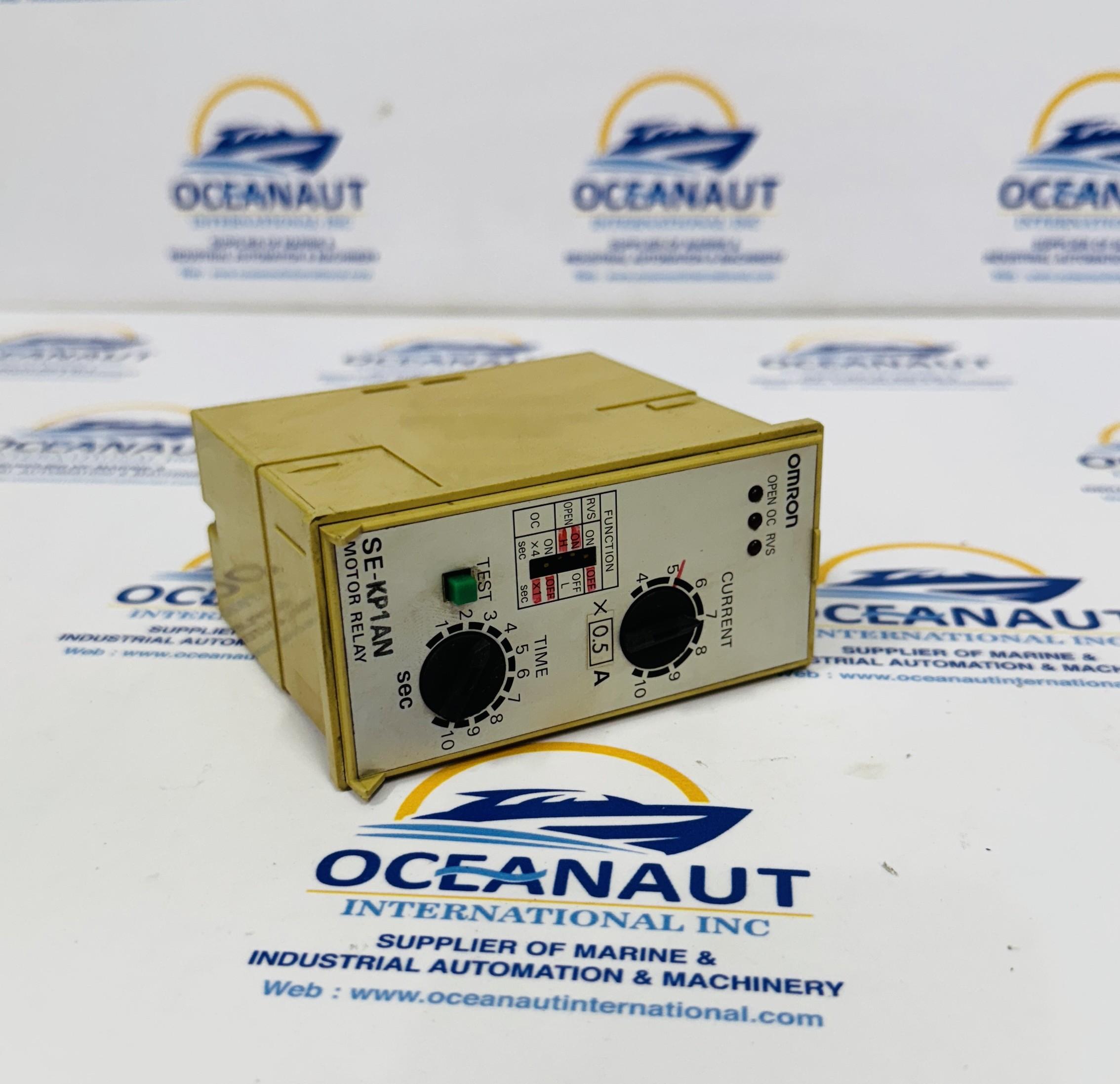 Omron SE-KP1AN Motor Relay 1-10 Sec 100/110/120VAC