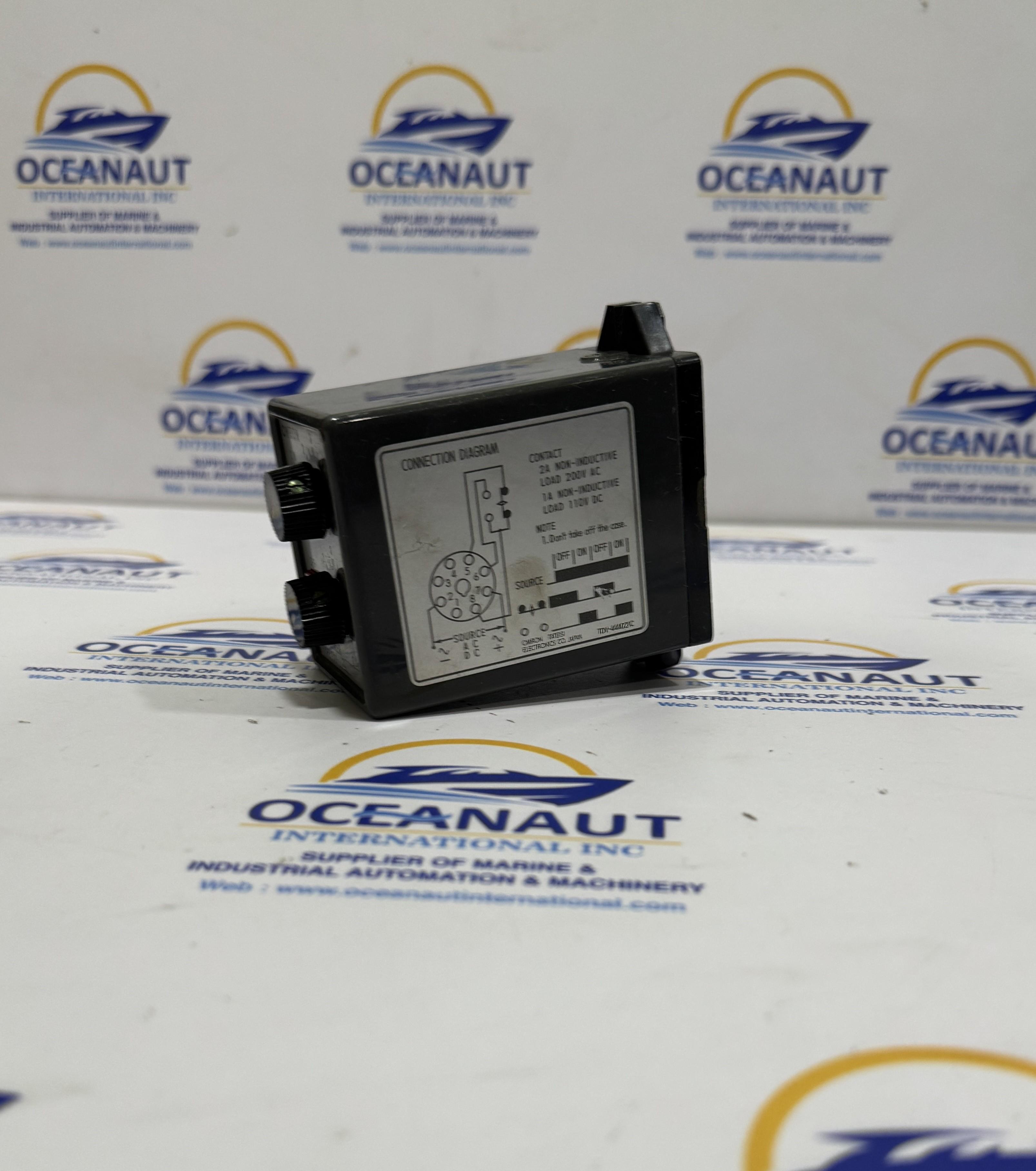 Omron tdv-1 twin timer module relay 24v dc