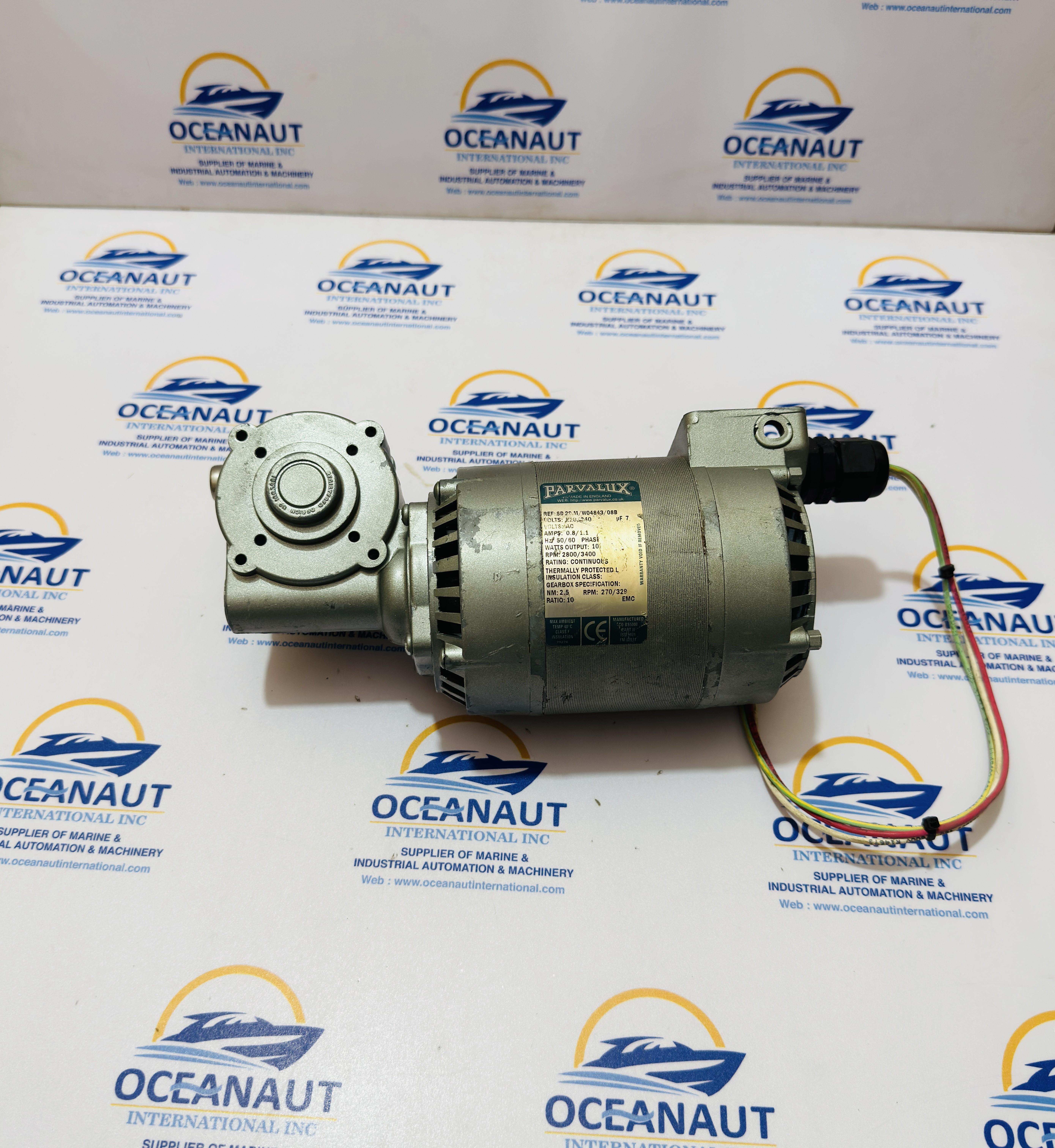 Parvalux SD 29.M/W04843/08B Wiper Motor 2800/3400 RPM