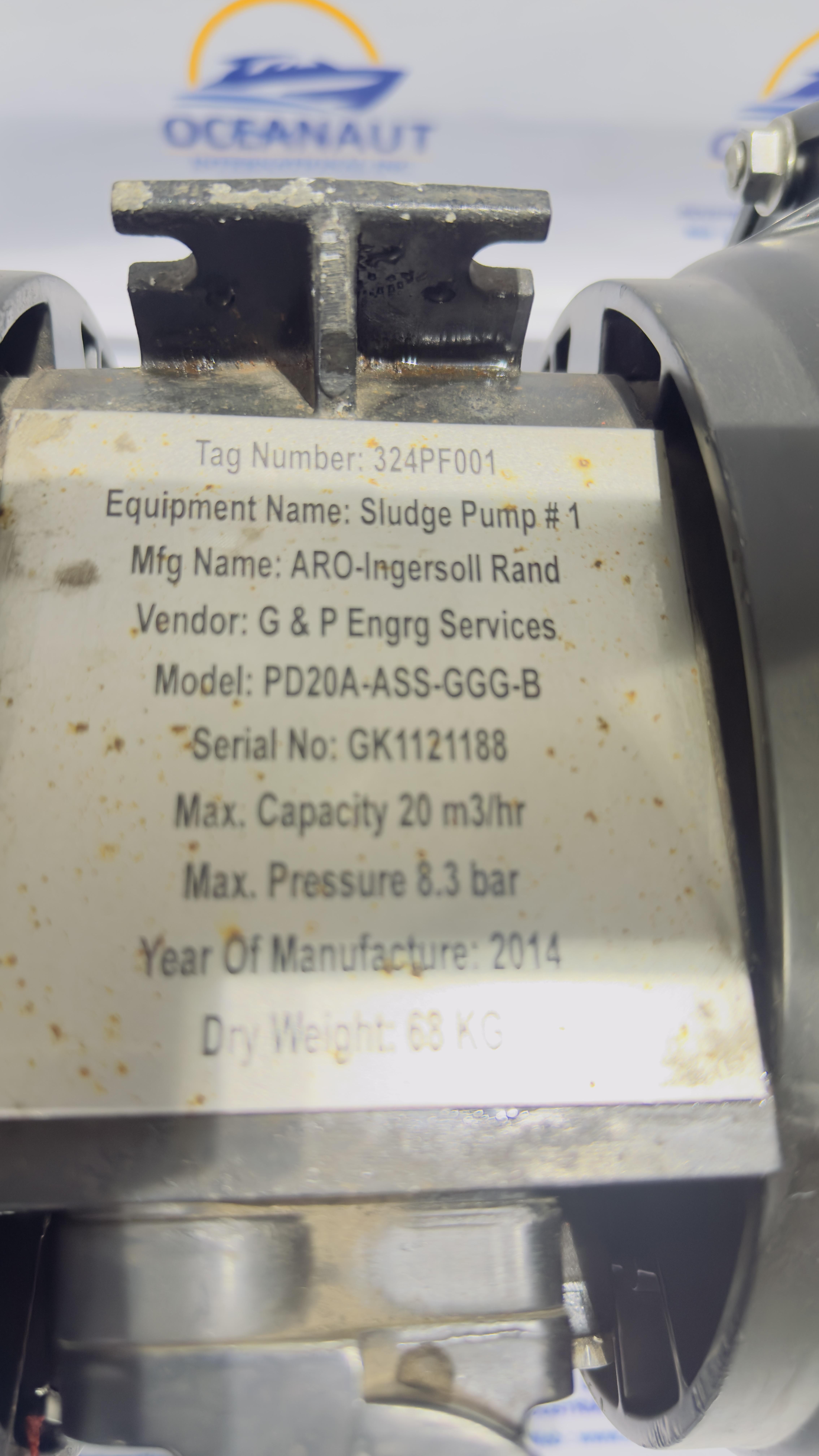 PD20A-ASS-GGG-B AODD PUMPS Expert Metallic Fit ARO Pumps 2 INCH SS 