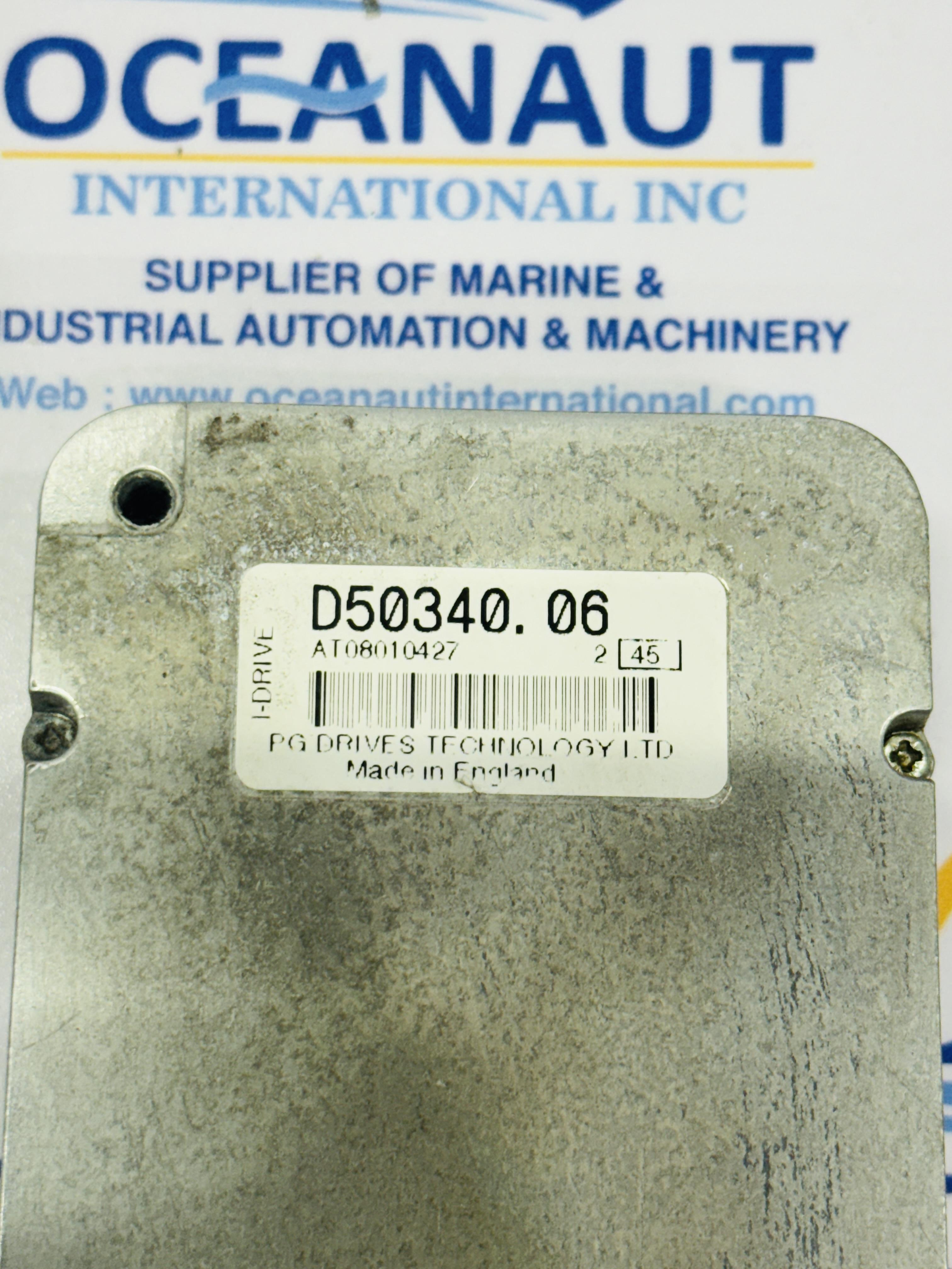 PG DRIVES D50340.06 COMANDO MOTORE I-DRIVE-