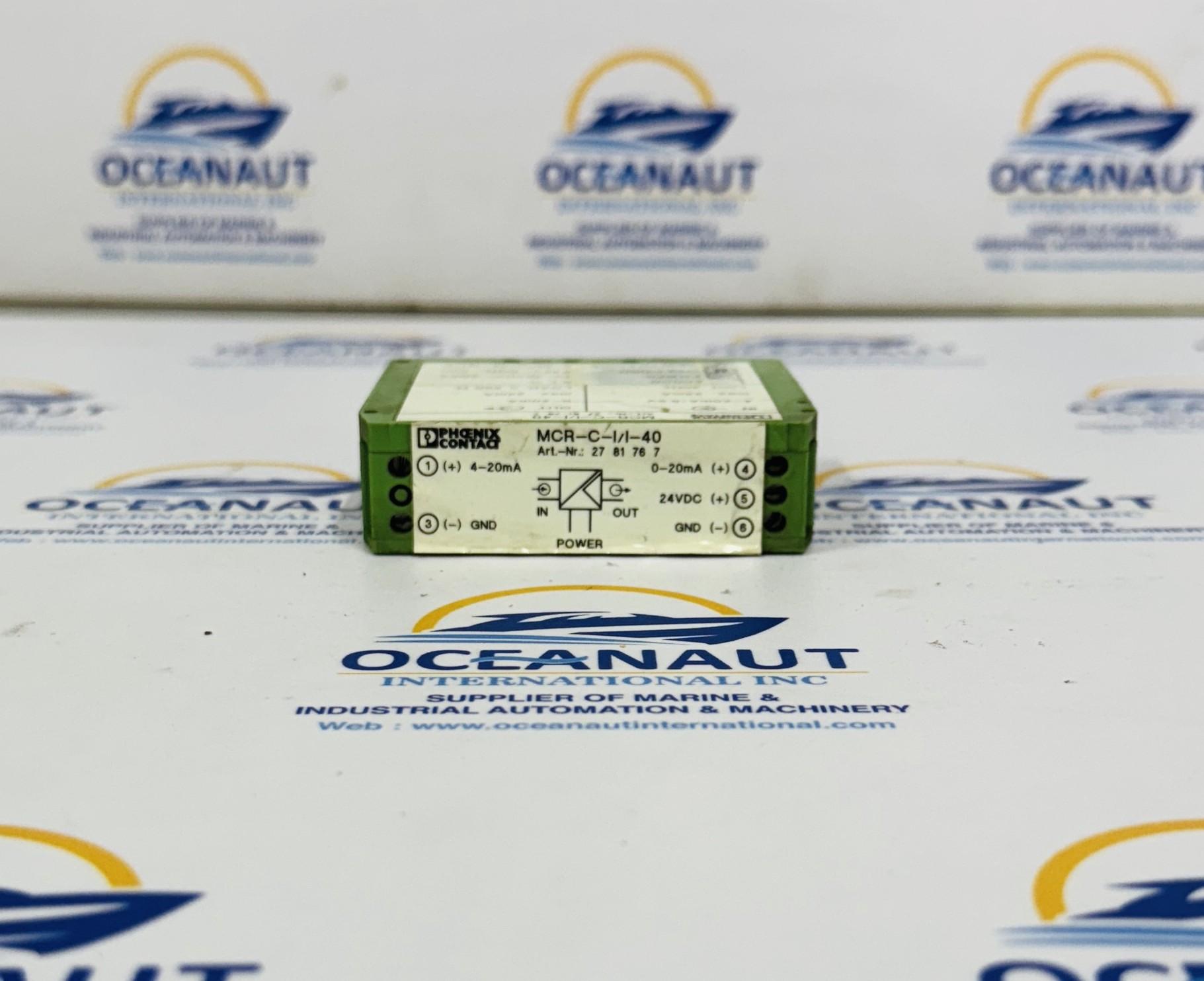 Phoenix Contact MCR-C-I ISOLATED SIGNAL CONVERTER