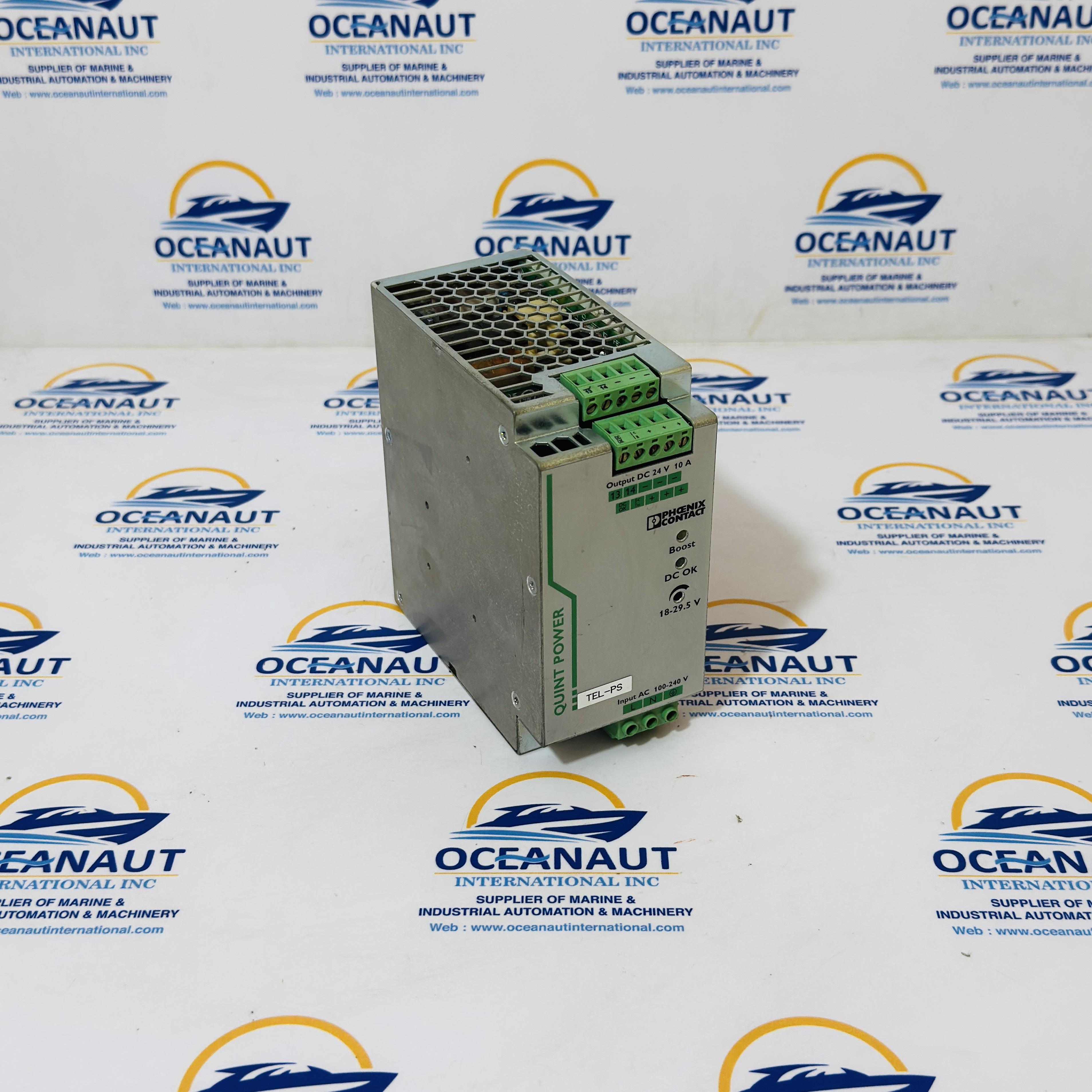 Phoenix Contact QUINT-PS/1AC/24DC/10 DIN Rail Power Supply 2866763