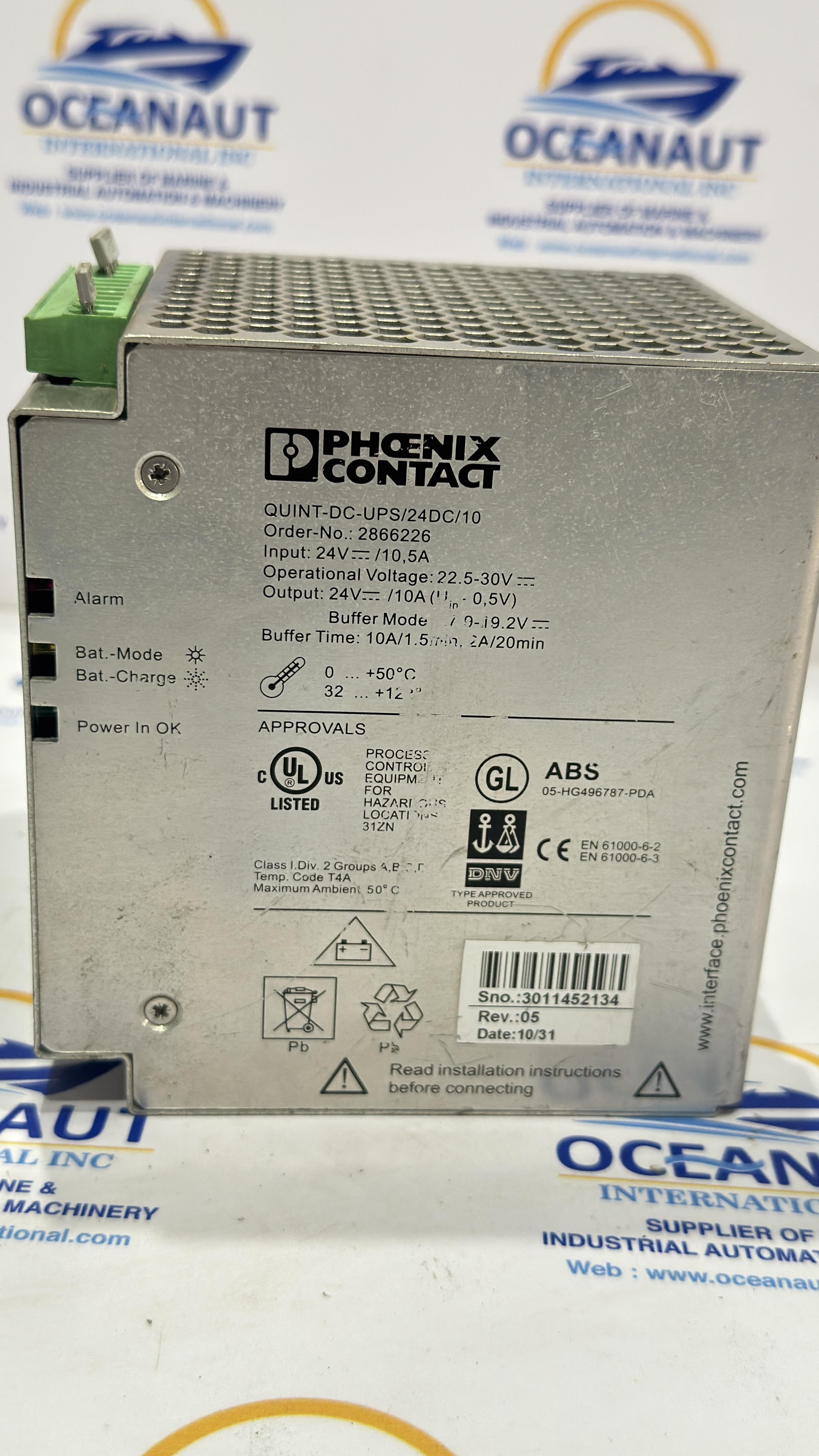 PHONIX CONTACT QUINT DC - UPS 10 A