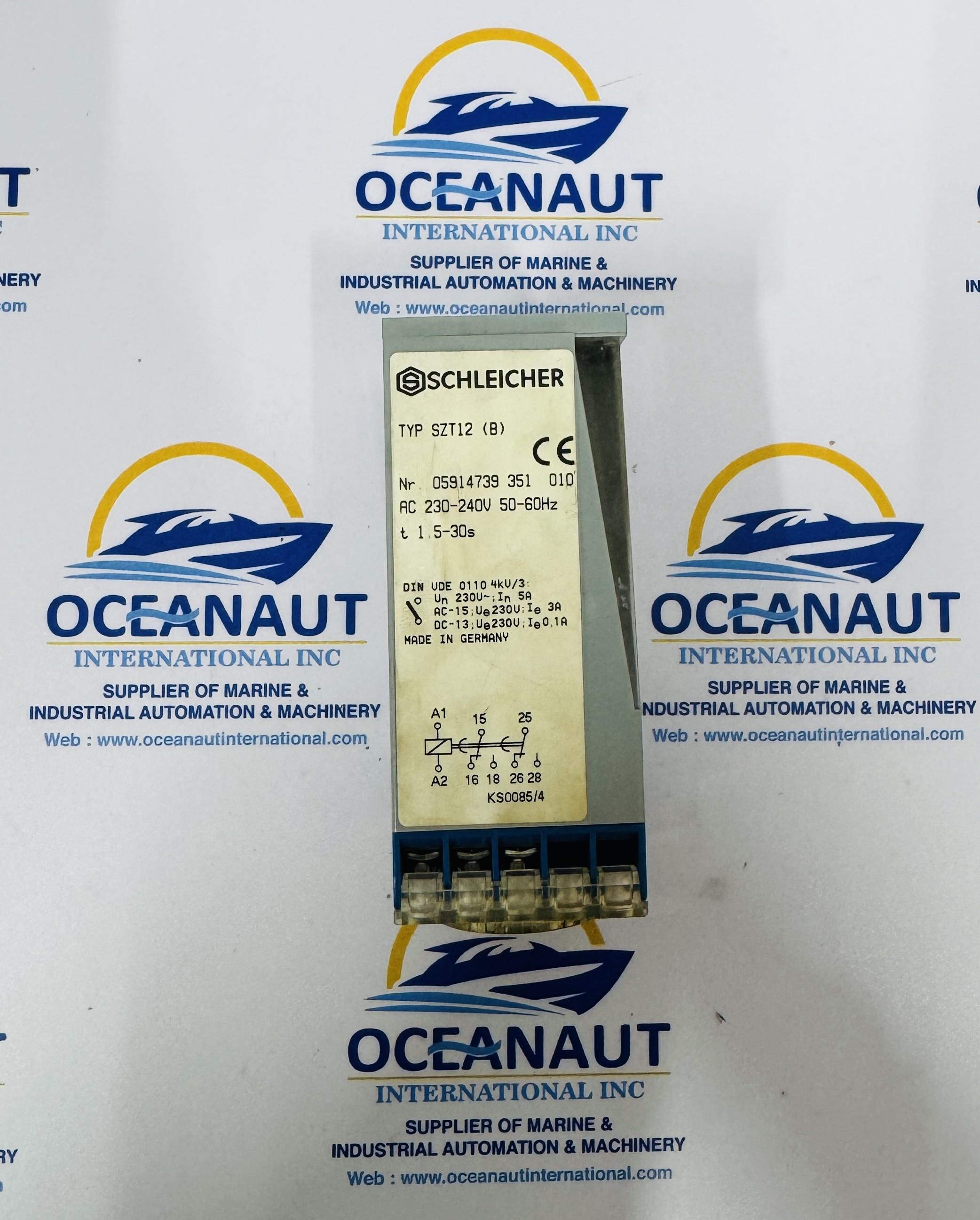 SCHLEICHER SZT-12-B / SZT12B TIMER RELAY