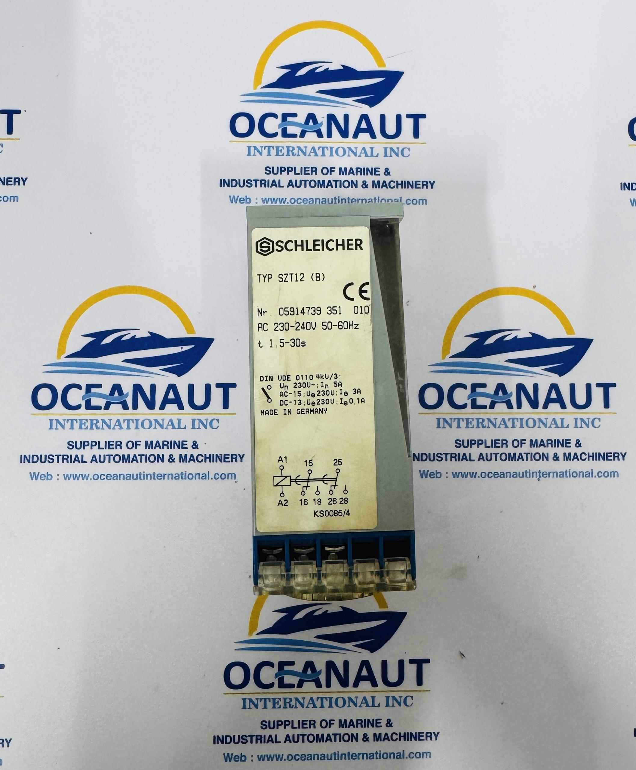 SCHLEICHER SZT-12-B / SZT12B TIMER RELAY