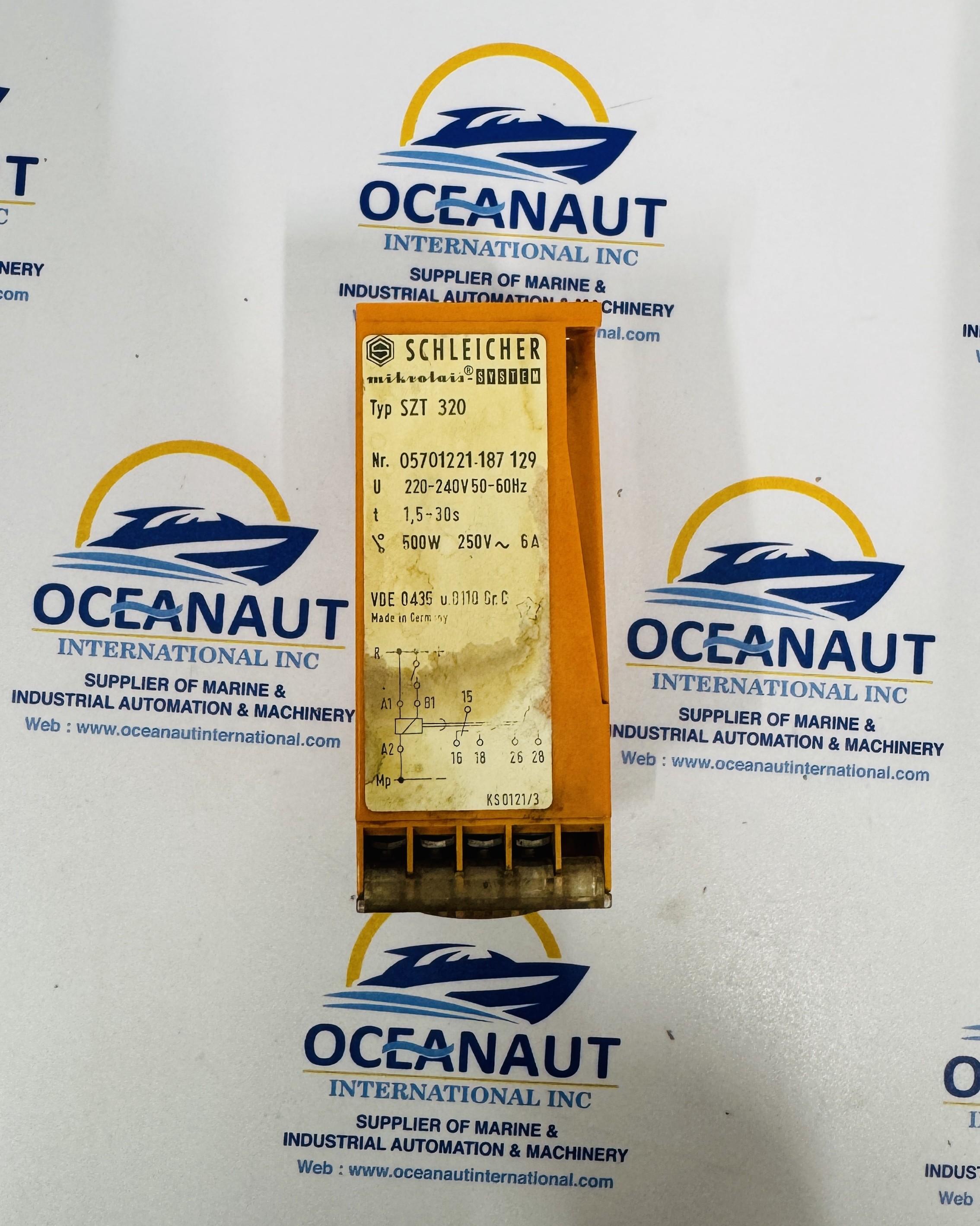 Schleicher SZT 320 Time Relay 05701221-187 054