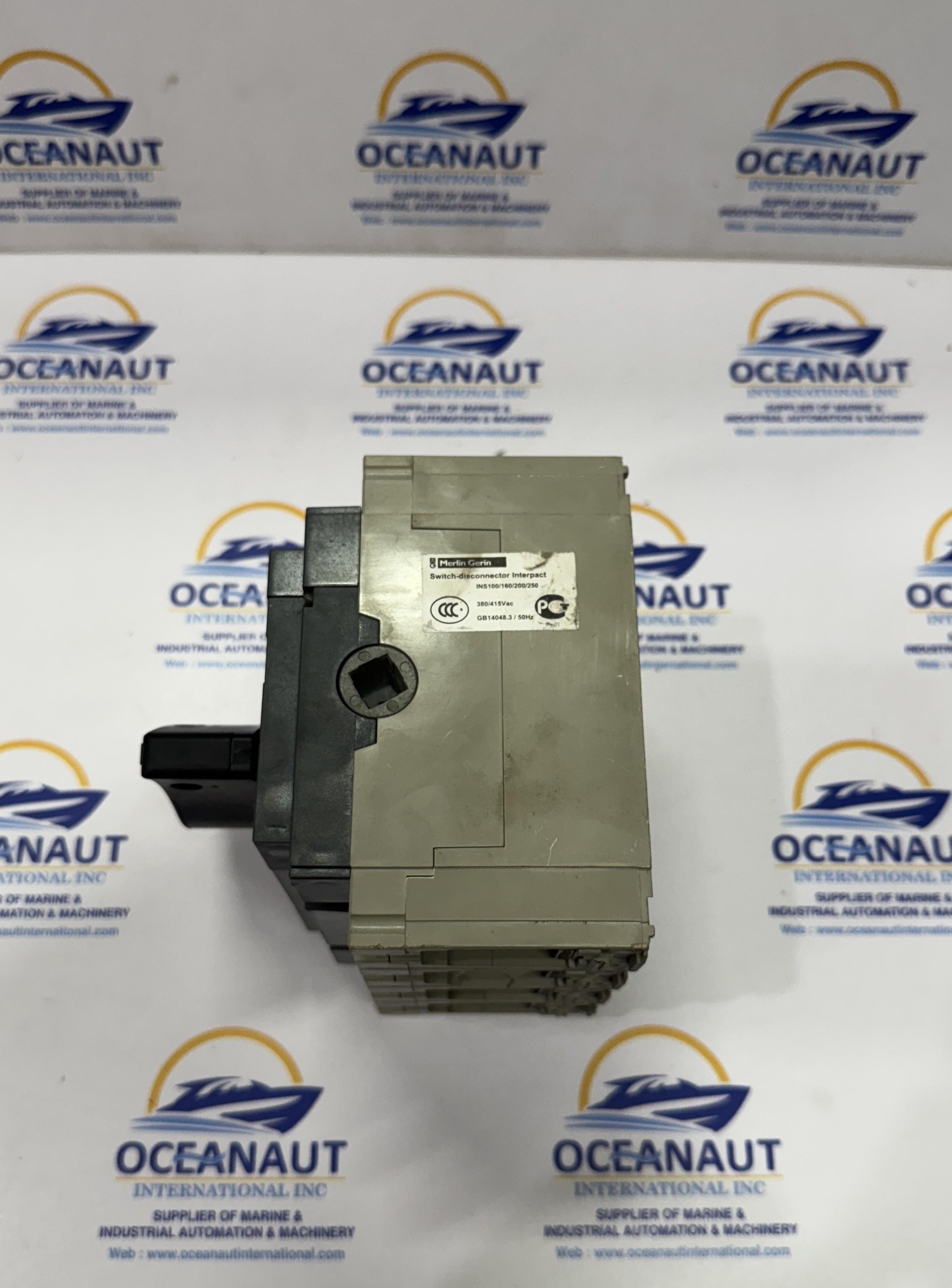 Schneider Electric INS250 4Poles 250 A - Switch Disconnector Compact w/Auxiliary