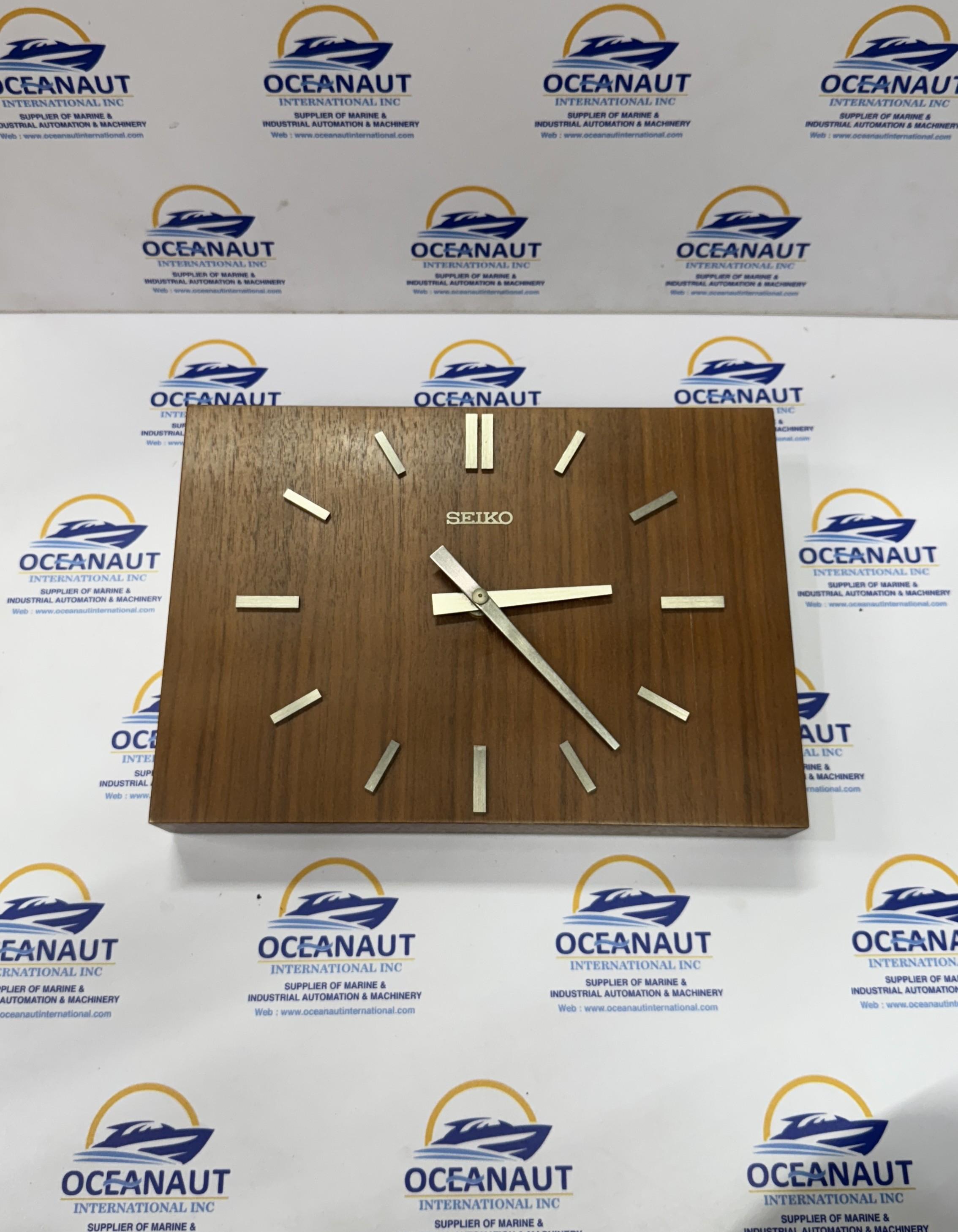 SEIKO MARINE CAPTAIN CLOCK 24 VOLT