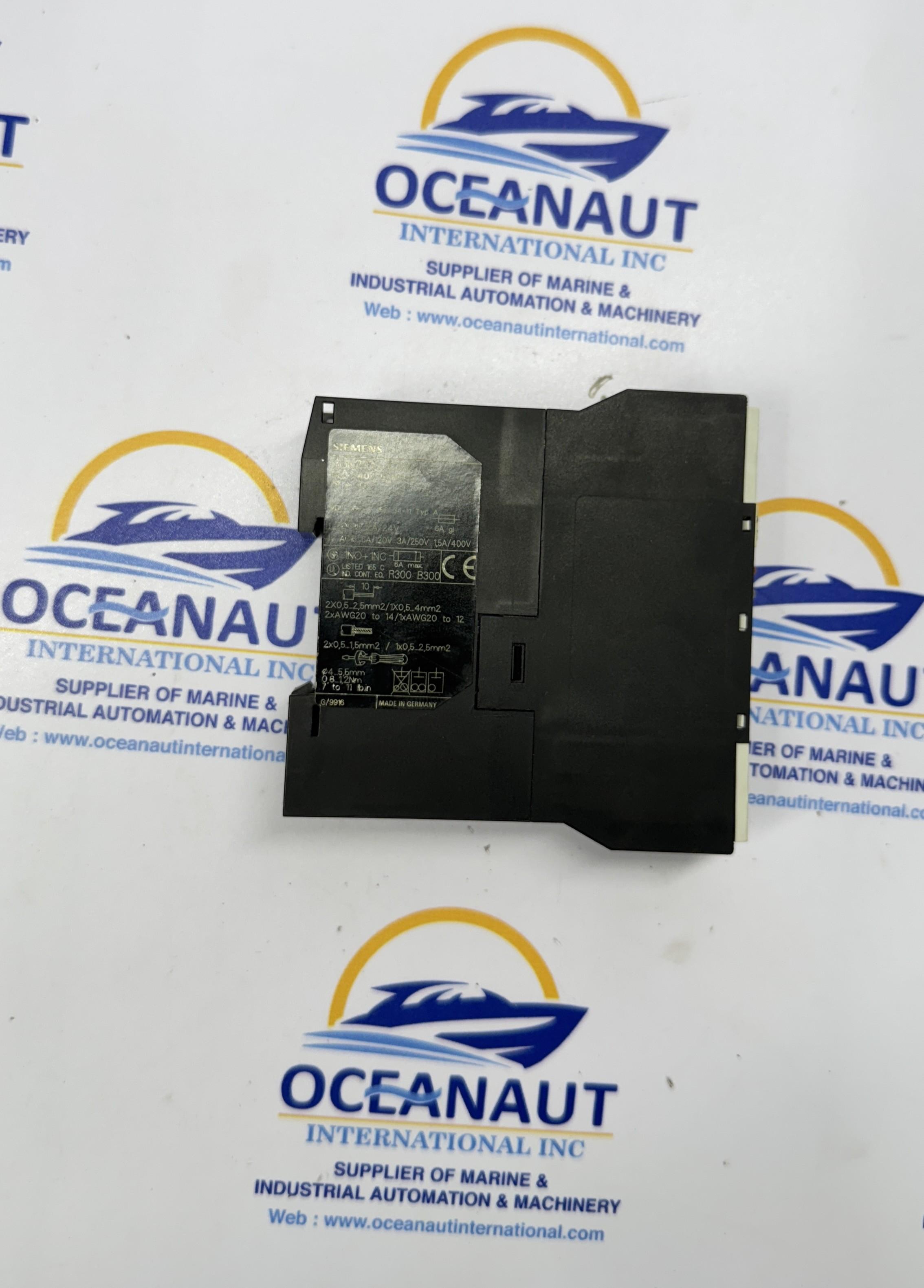 SIEMENS 3UN2100-0AN7 MOTOR PROTECTION RELAY