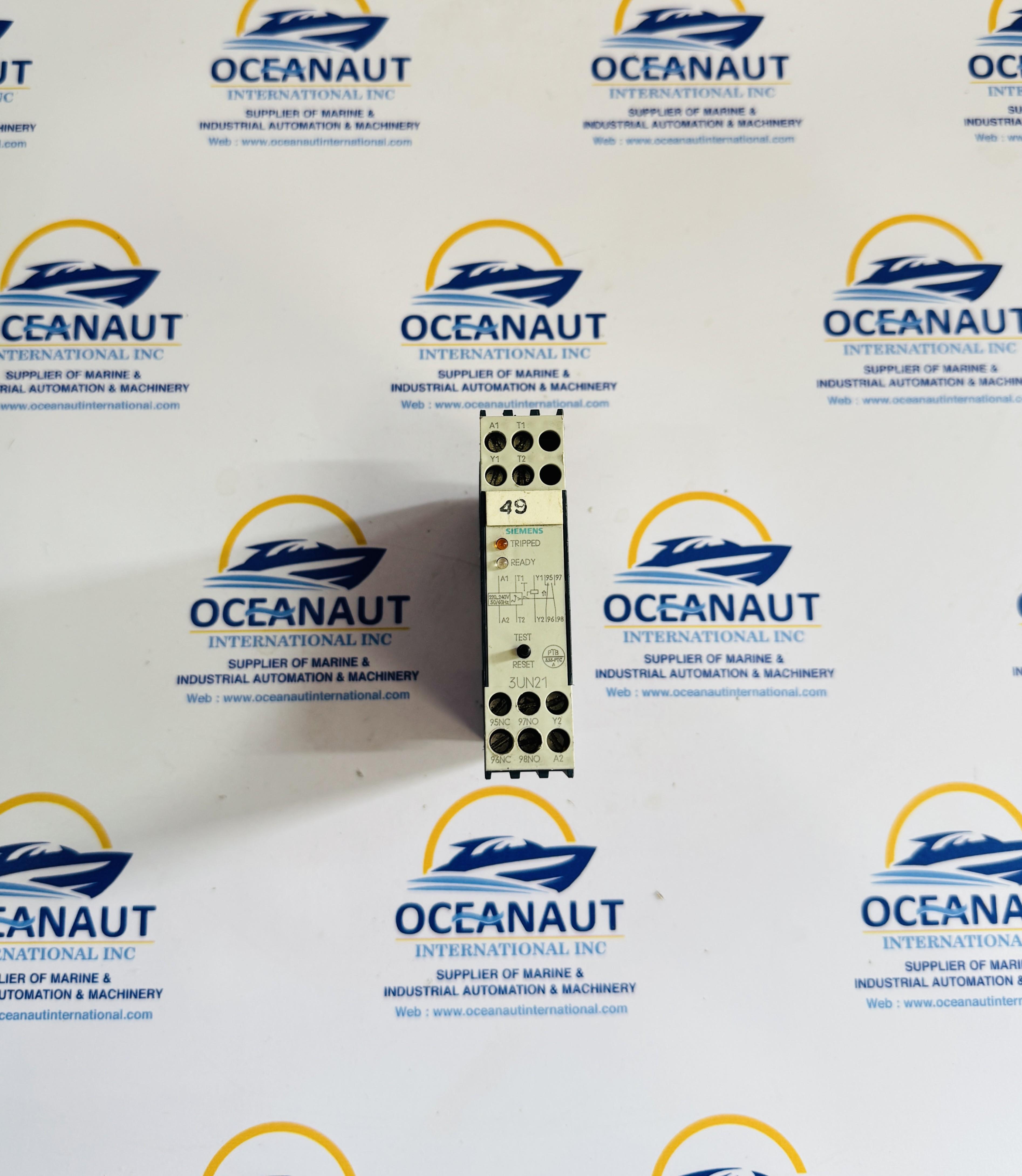 SIEMENS 3UN2131-0AN7 Thermistor Motor Protection Relay 220-240V