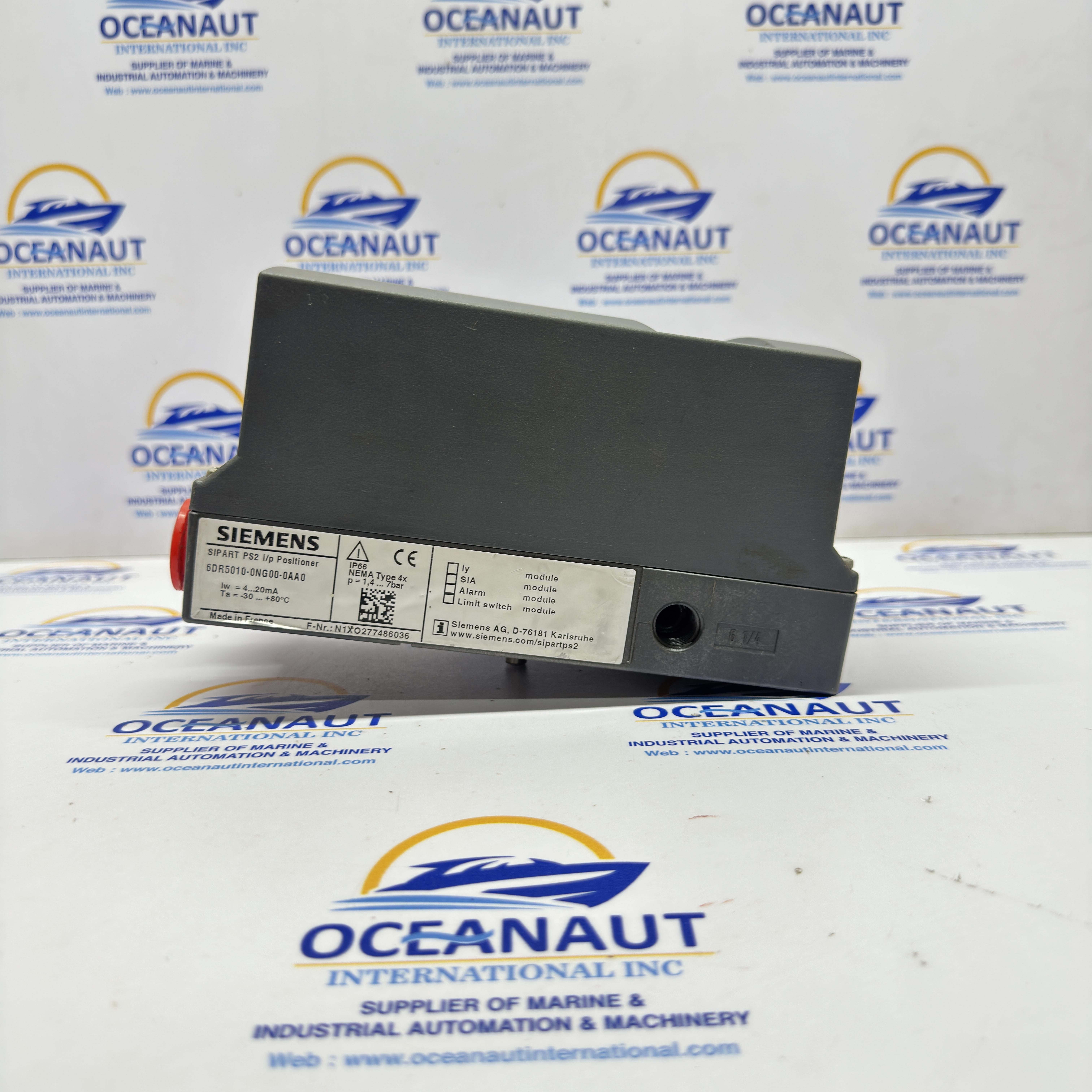 Siemens 6dr5010-0ng00-0aa0 sipart ps2 i/p positioner valve-