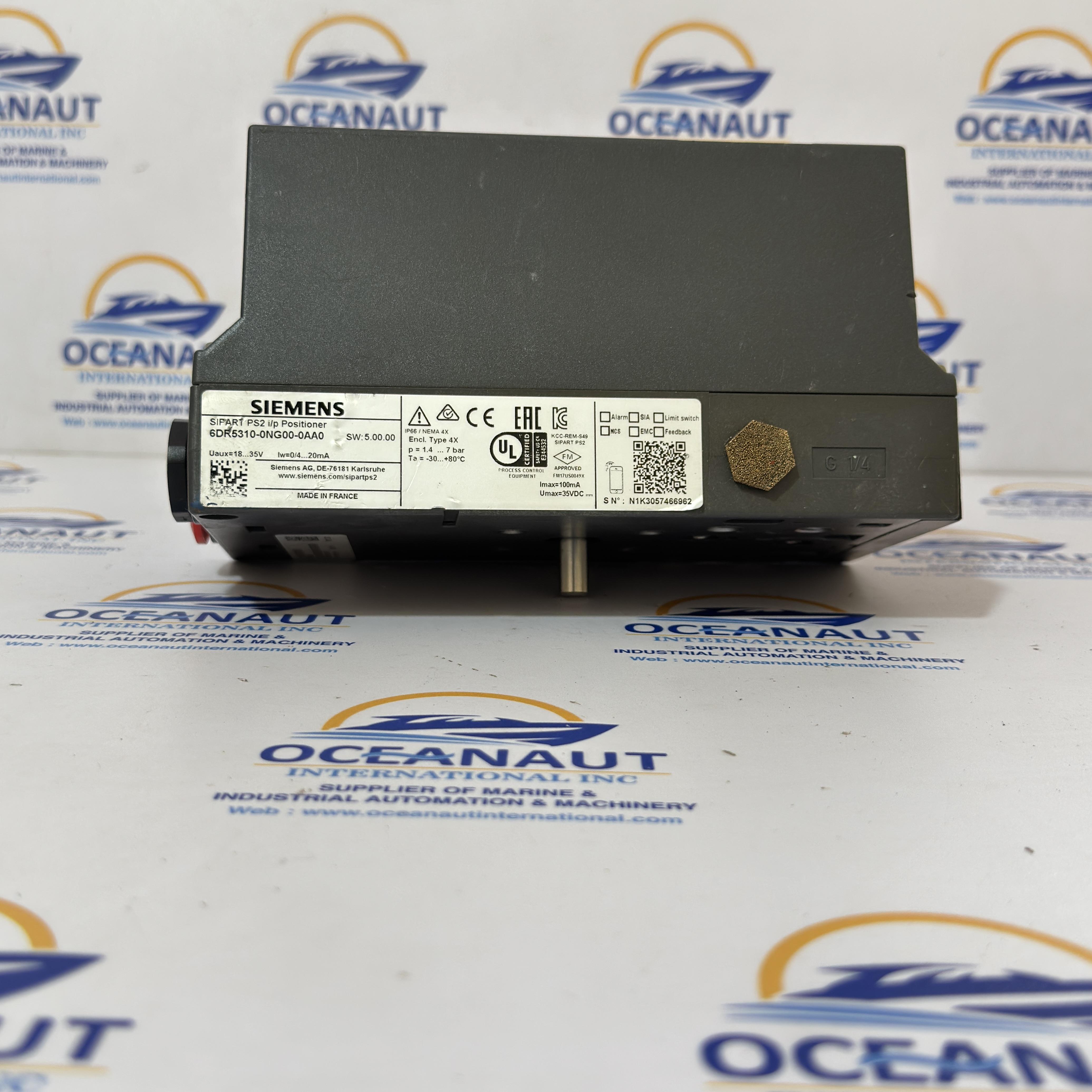 SIEMENS 6DR5310-0NG00-0AA0 SIPART PS2 I/P POSITIONER