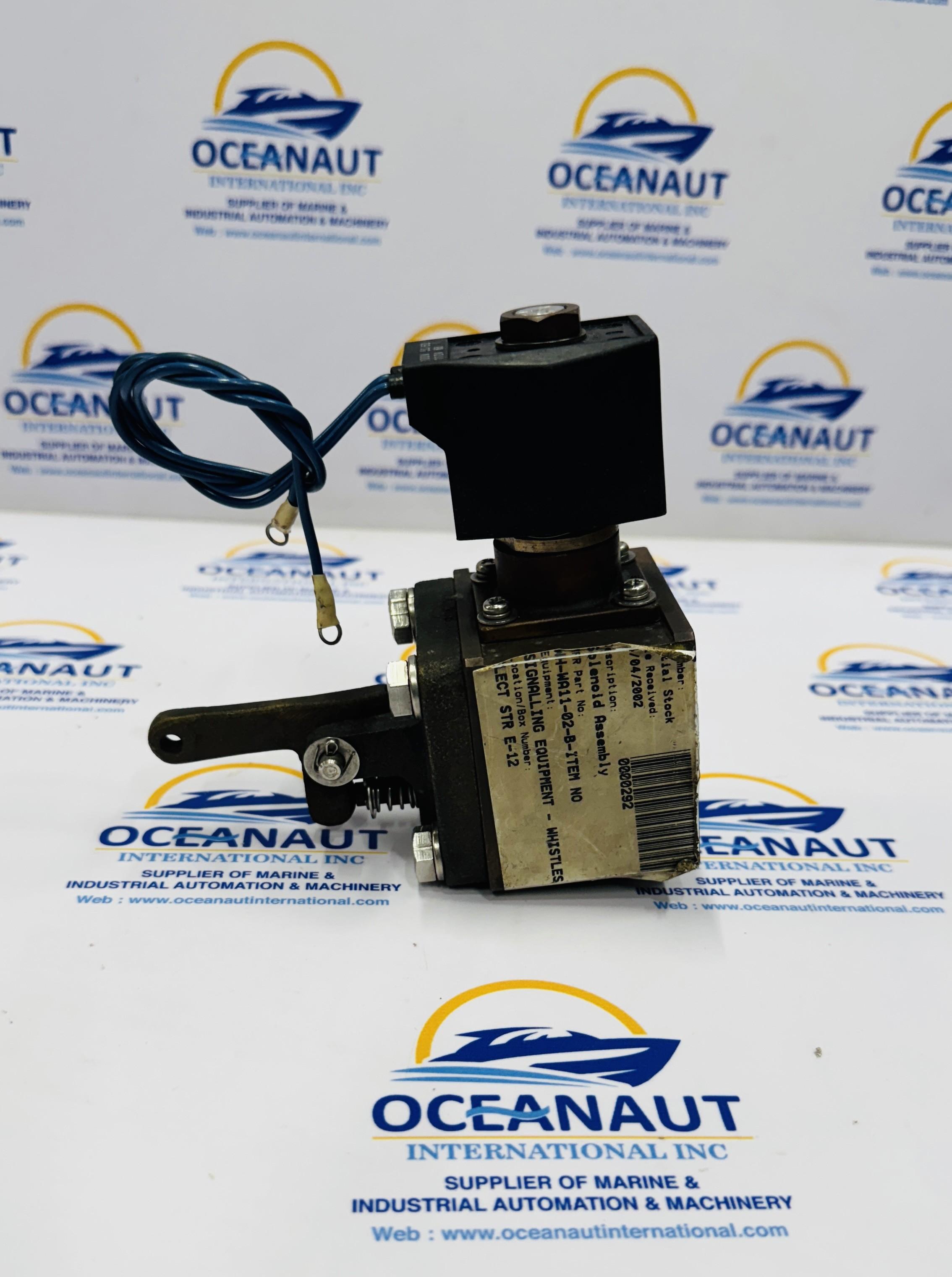 SOLENOID ASSEMBLY FOR WHISTLE AIR HORN