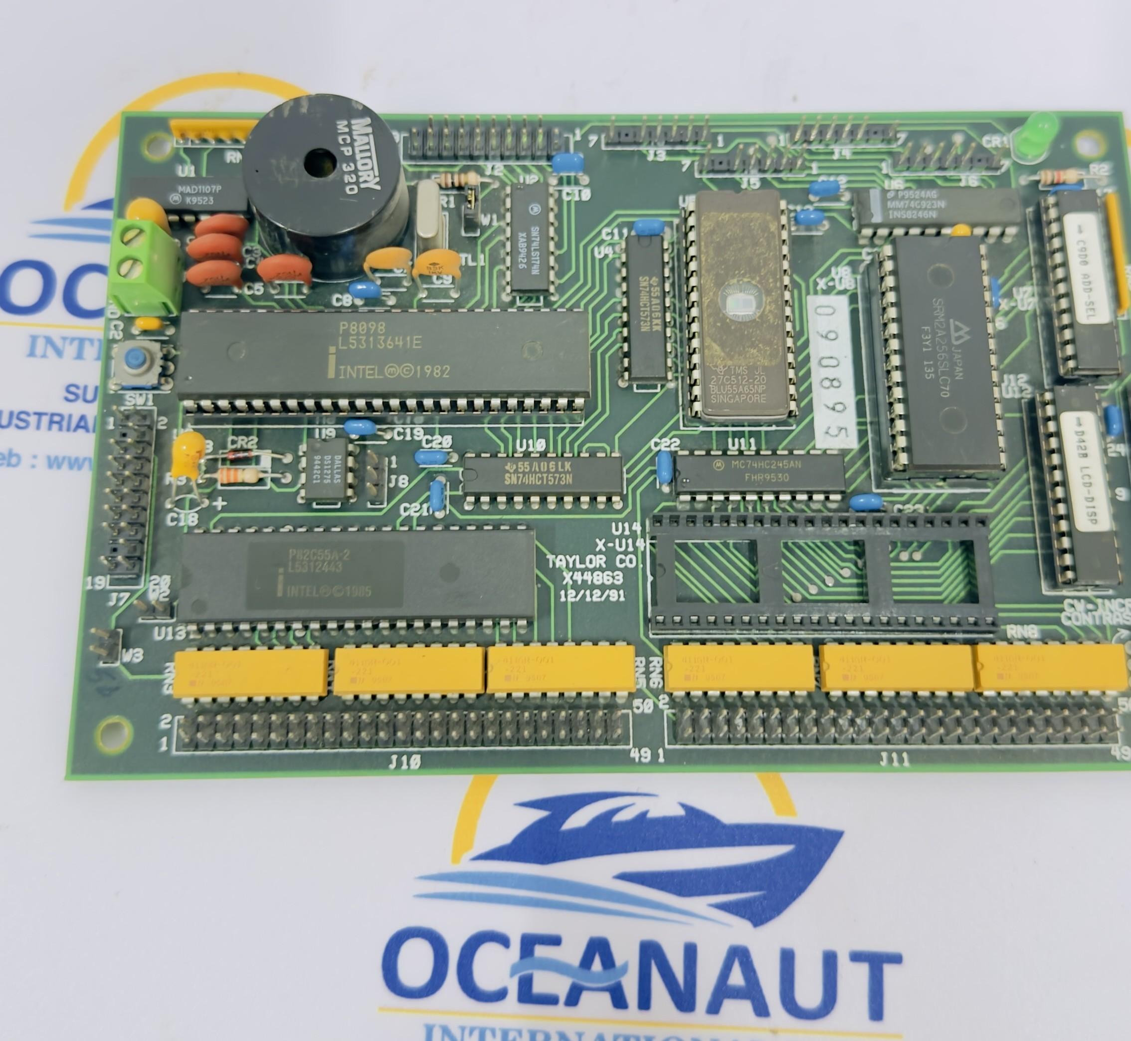 TAYLOR X44863 Frozen Beverage Machine Interface Board PCB