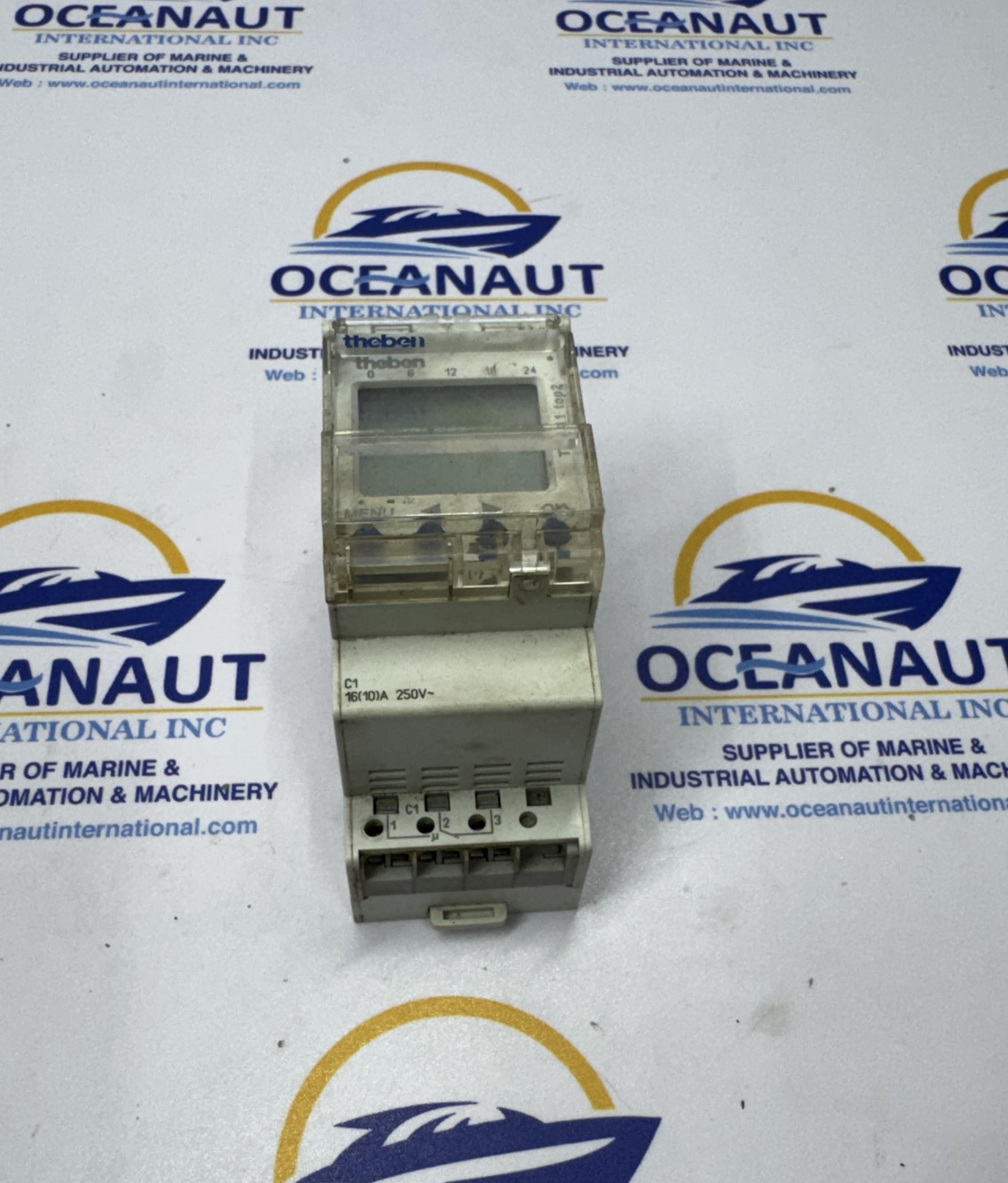 Theben TR611top2 DIN Rail Timer 16A 250V 50/60Hz IP20