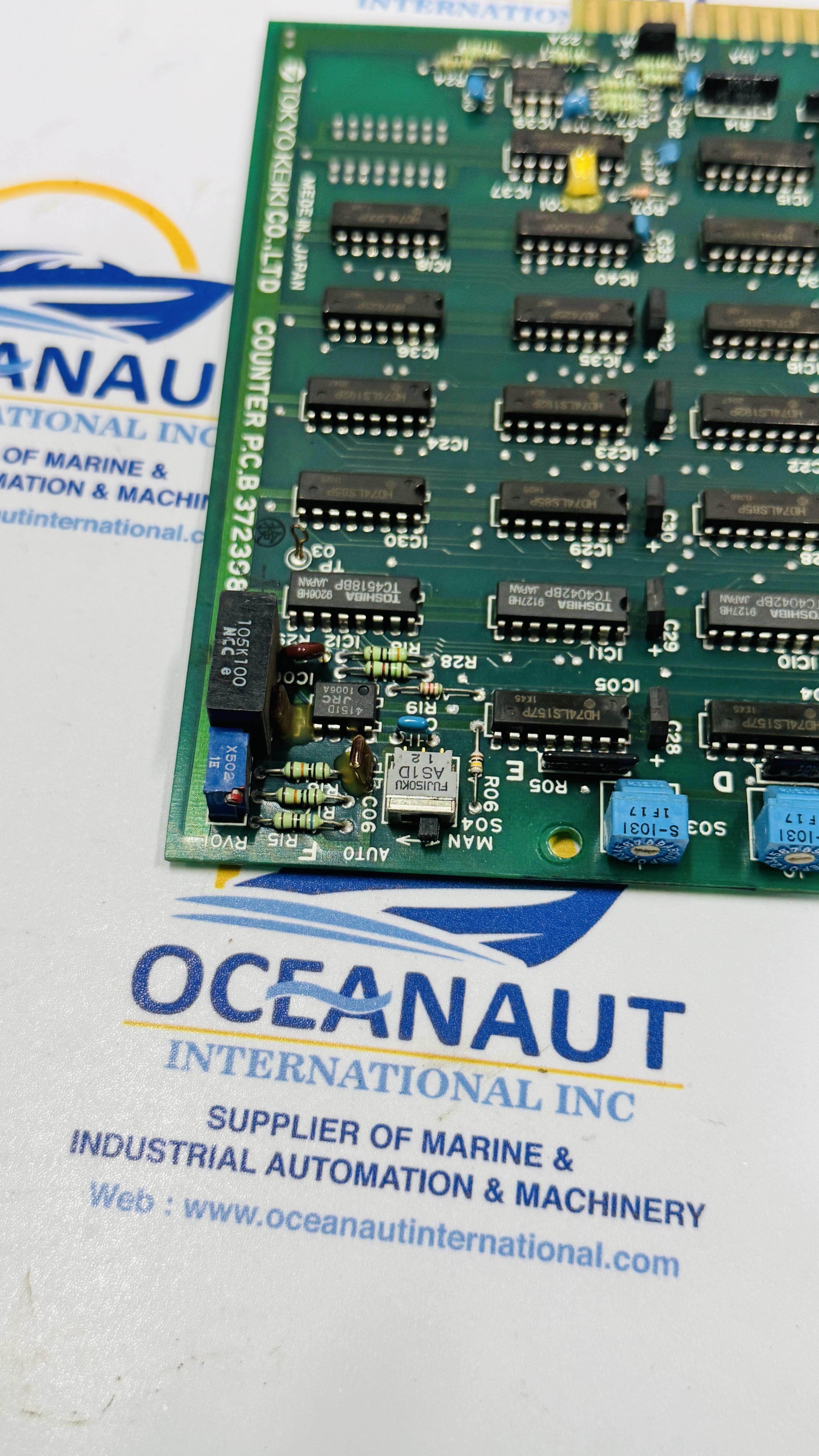 TOKYO KEIKI 372398362 COUNTER PCB CIRCUIT BOARD .