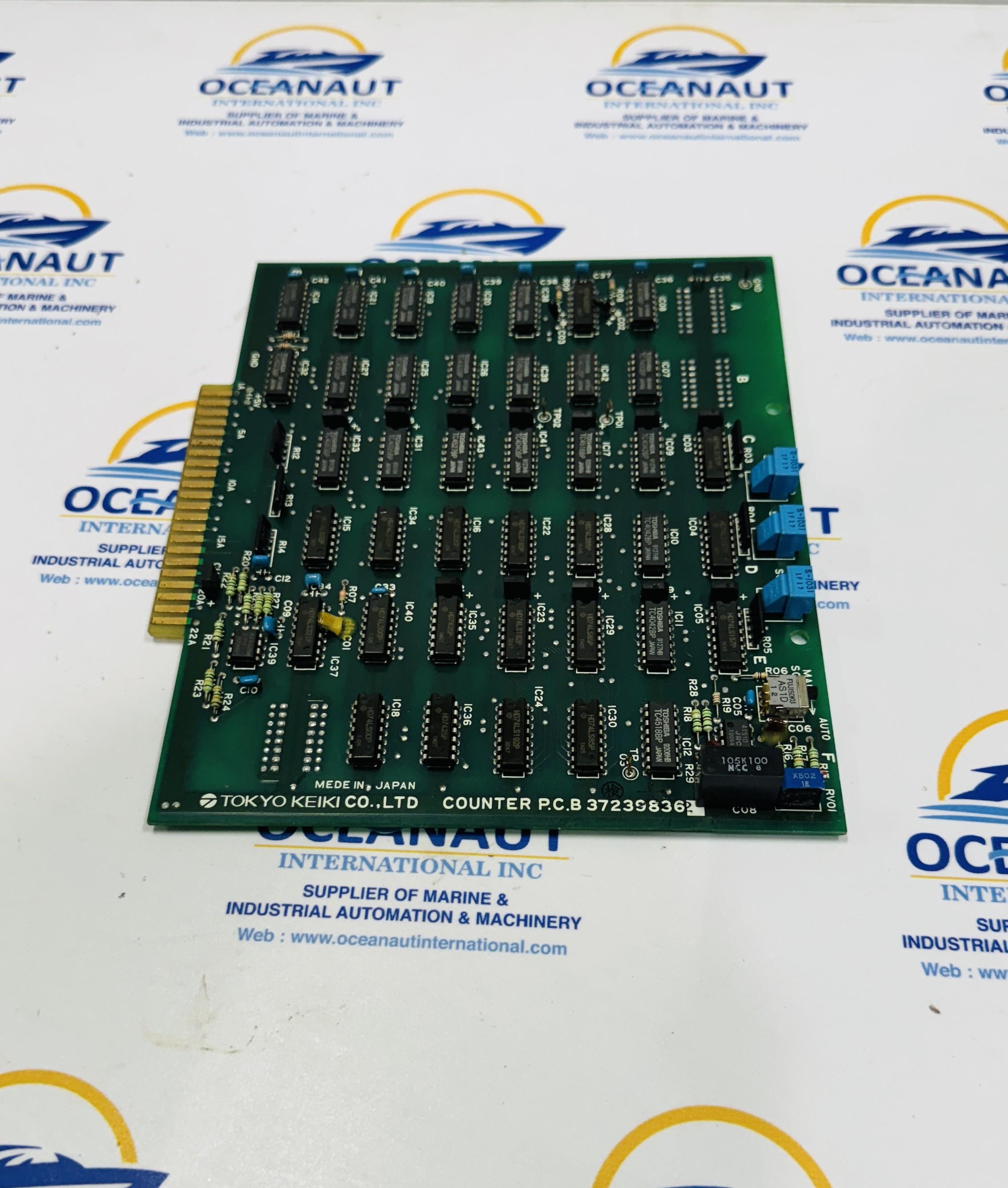 TOKYO KEIKI 372398362 COUNTER PCB CIRCUIT BOARD .