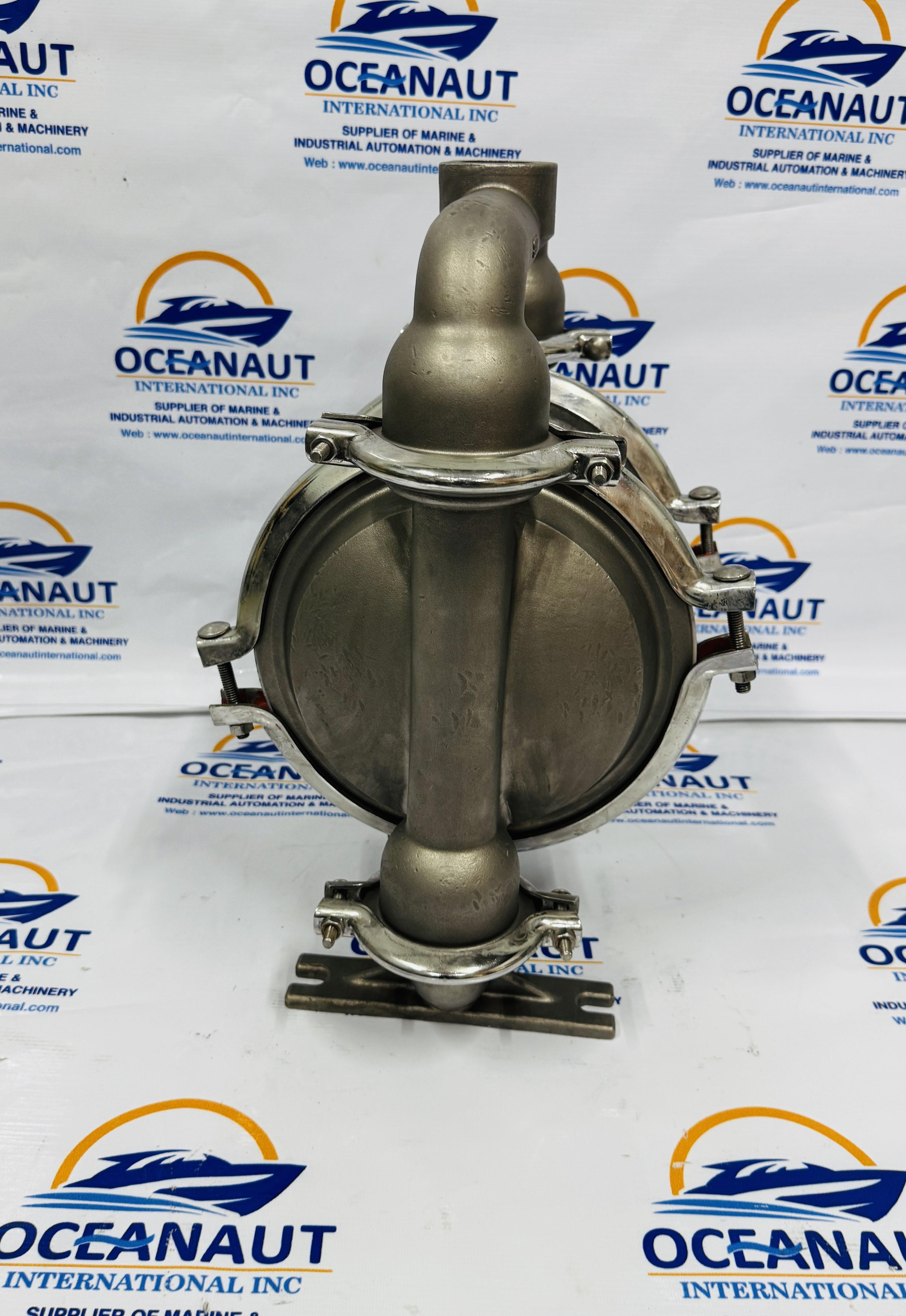 VERSAMATIC PUMP 4 STAINLESS STEEL SS DOUBLE DIAPHRAGM/TRANSFER PUMP 1-1/2