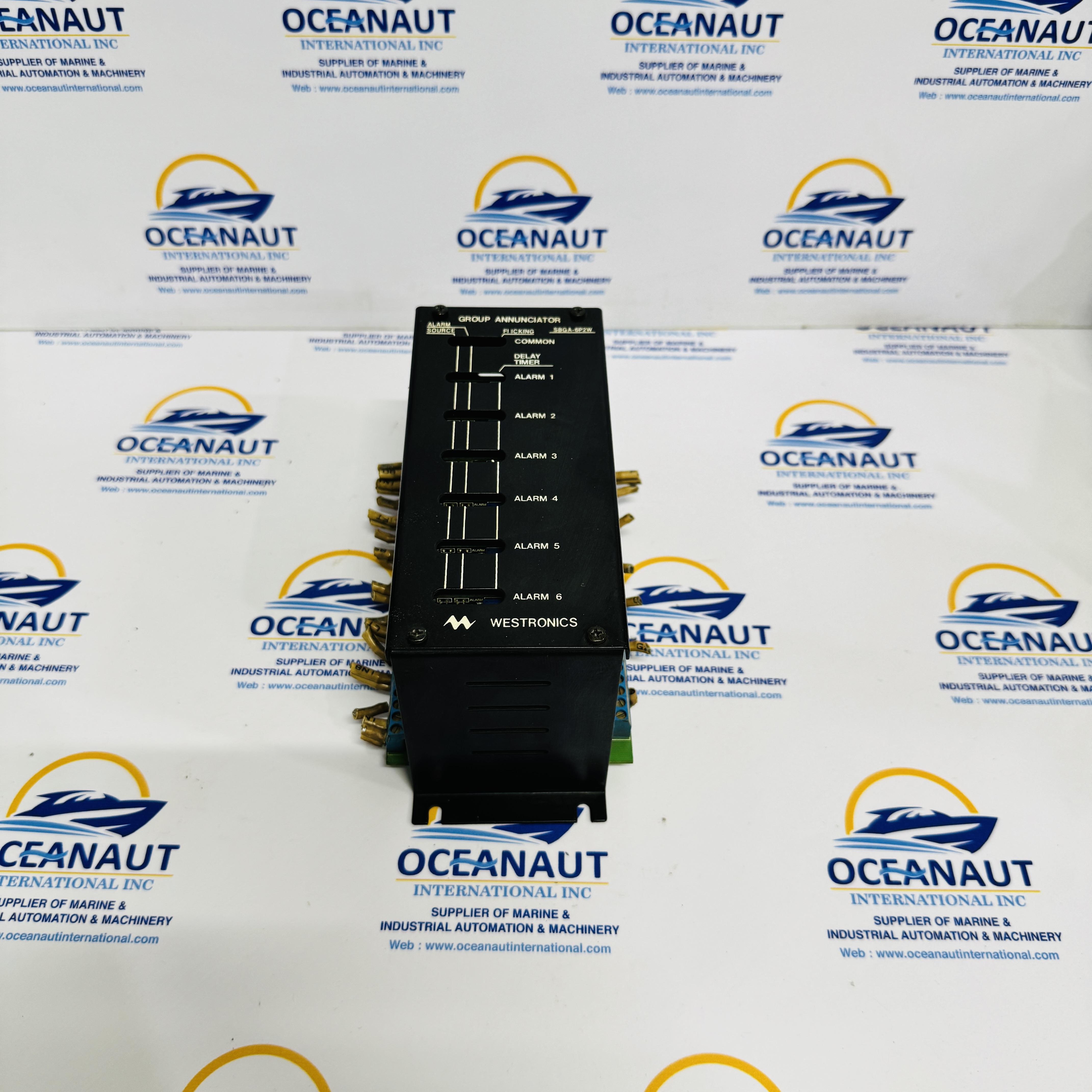 WESTRONICS SBGA-6P2W GROUP ANNUNCIATOR 950506-GA