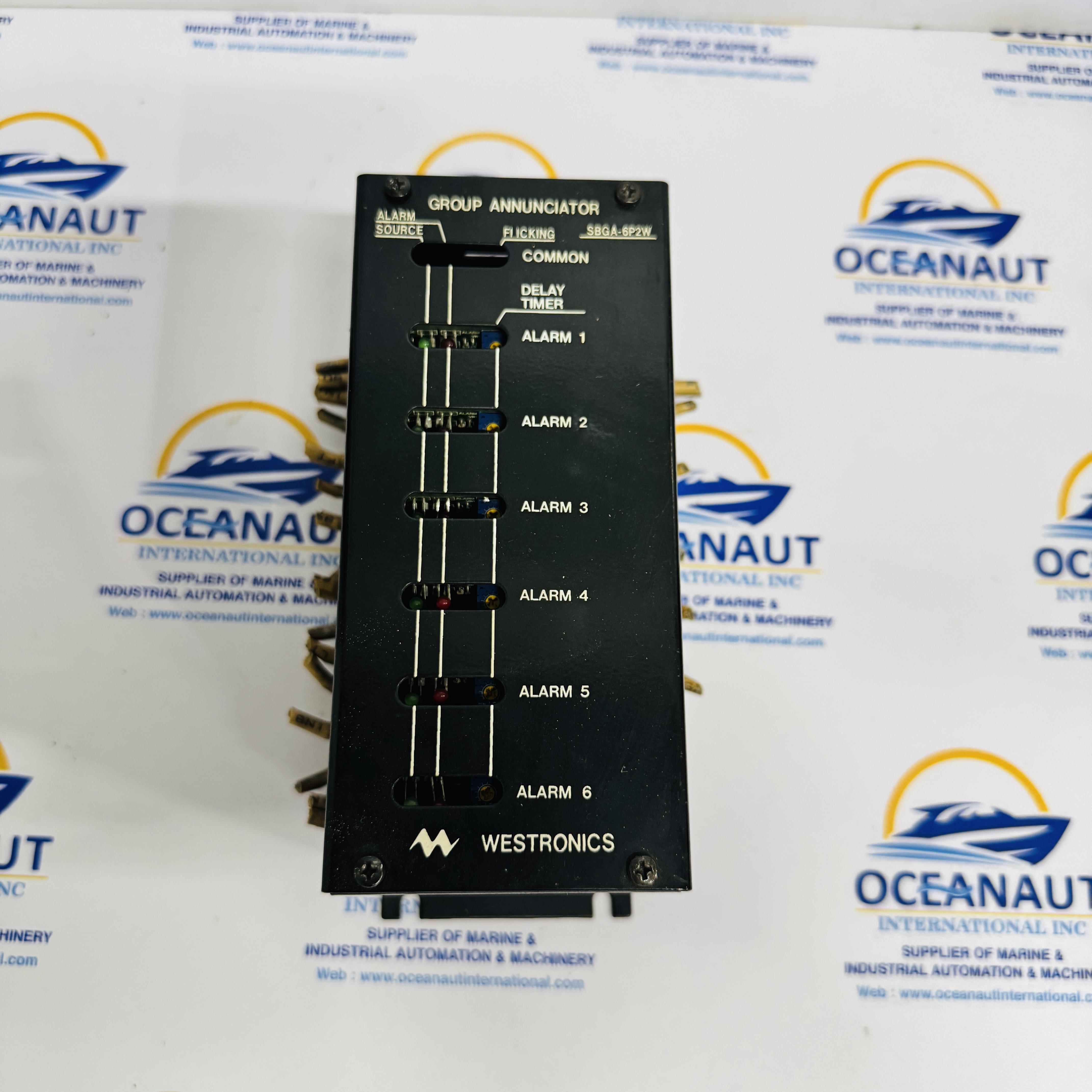 WESTRONICS SBGA-6P2W GROUP ANNUNCIATOR 950506-GA