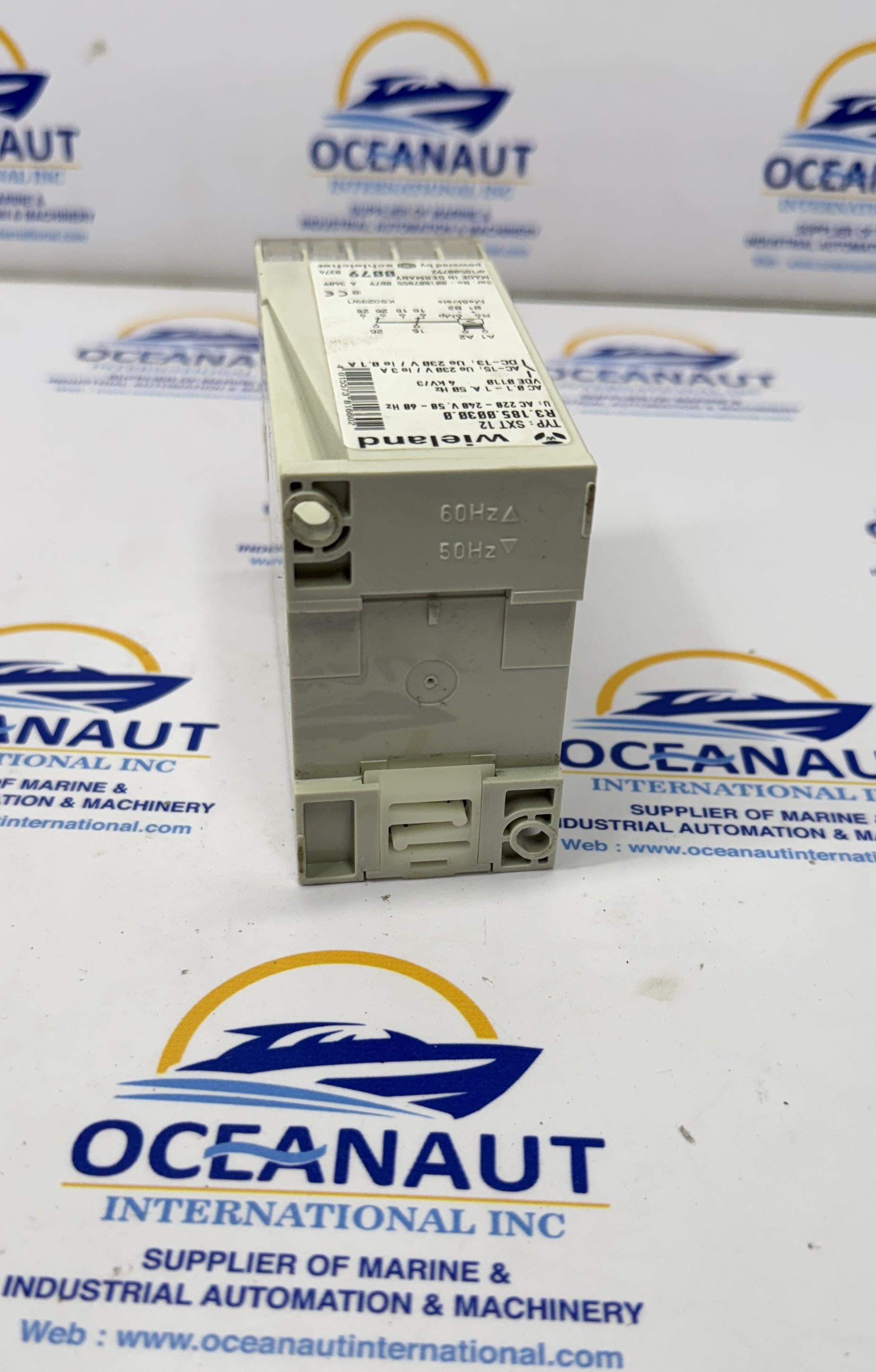  Wieland SXT 12 Voltage Monitoring Relay AC 220-240V 50-60 Hz