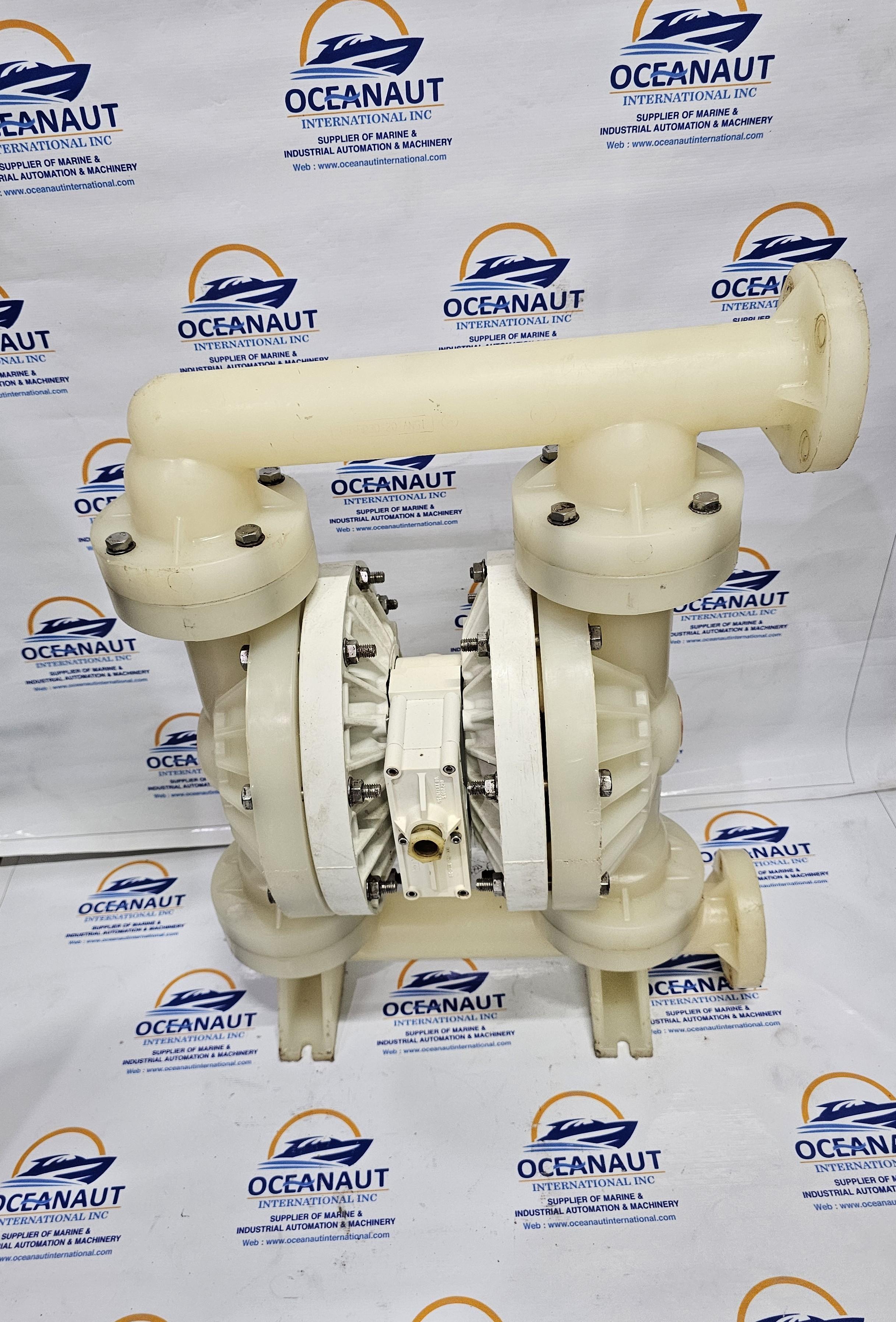 Wilden 2'' Inlet/Outlet Polypropylene Pneumatic Diaphragm Pump