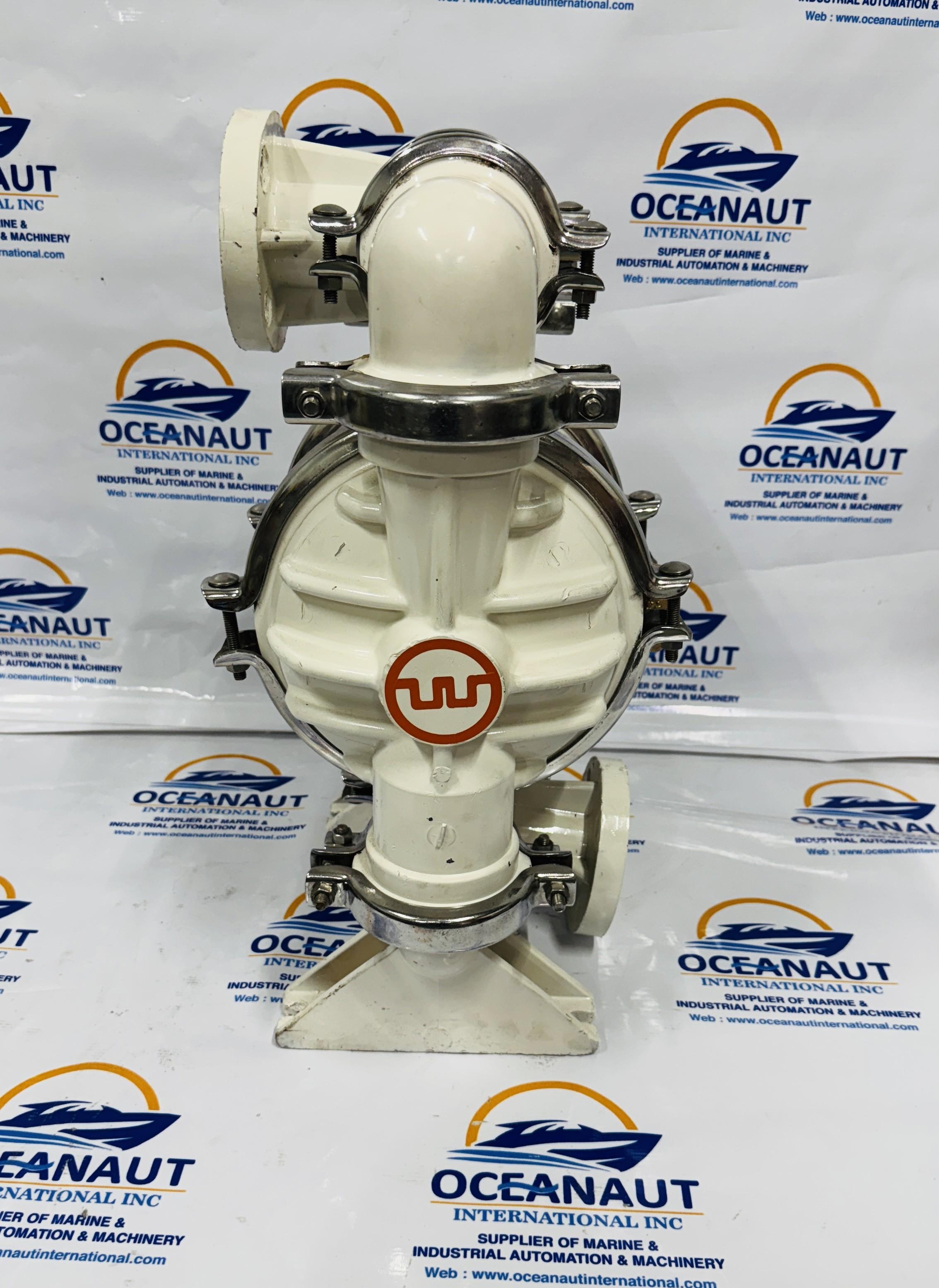 WILDEN M4 PP MATERIAL PUMP 1.5 INCH IN SIZE