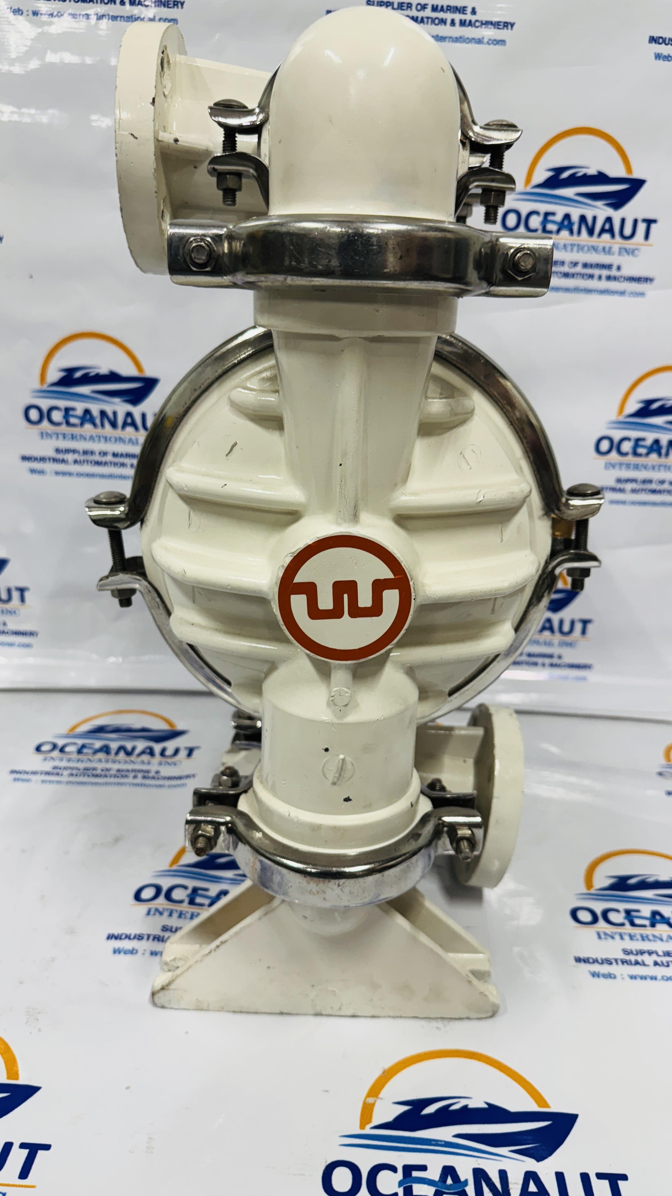 WILDEN M4 PP MATERIAL PUMP 1.5 INCH IN SIZE
