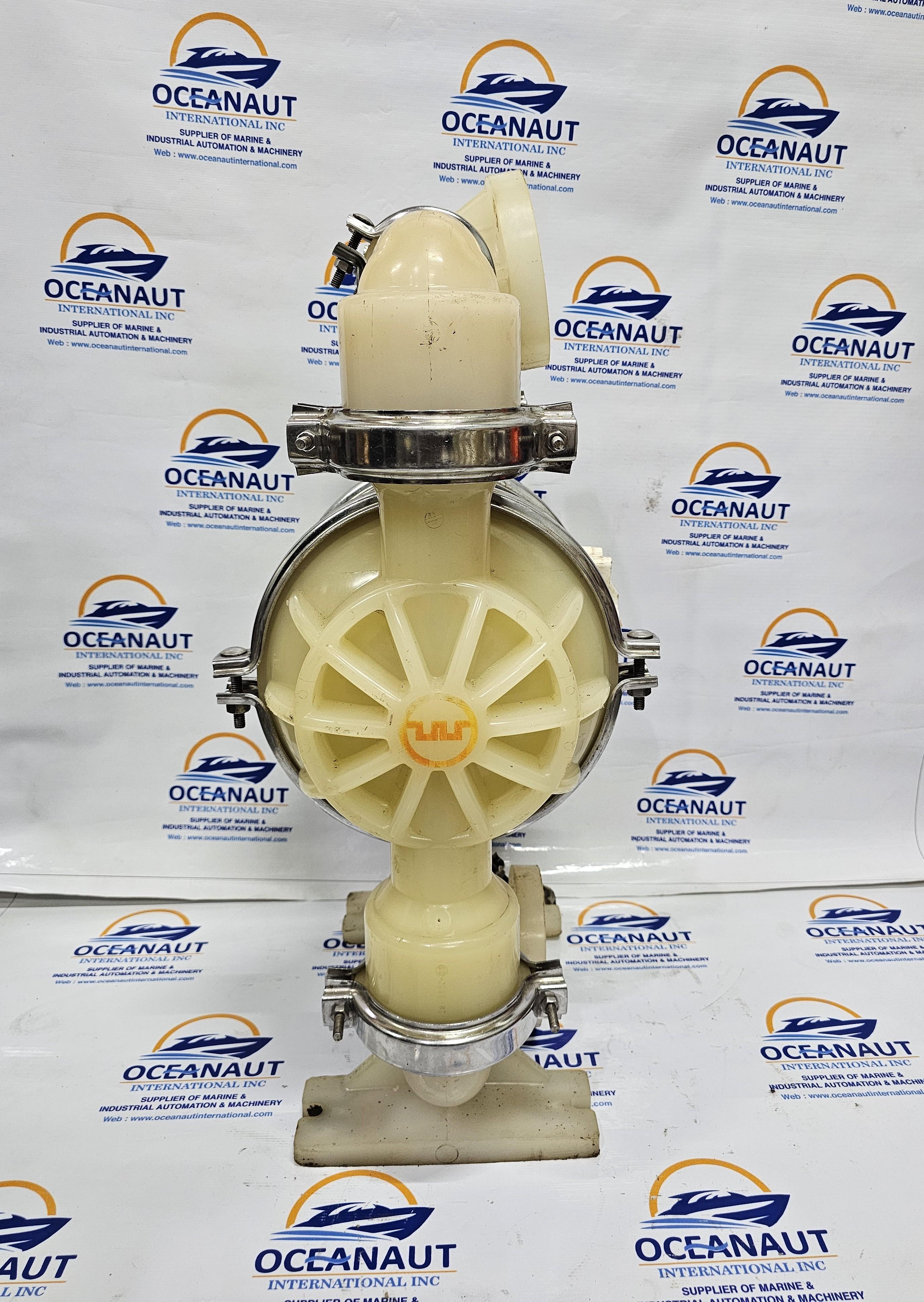 WILDEN PUMP 8 PP POLYPROPYLENE/PLASTIC DOUBLE DIAPHRAGM/TRANSFER PUMP