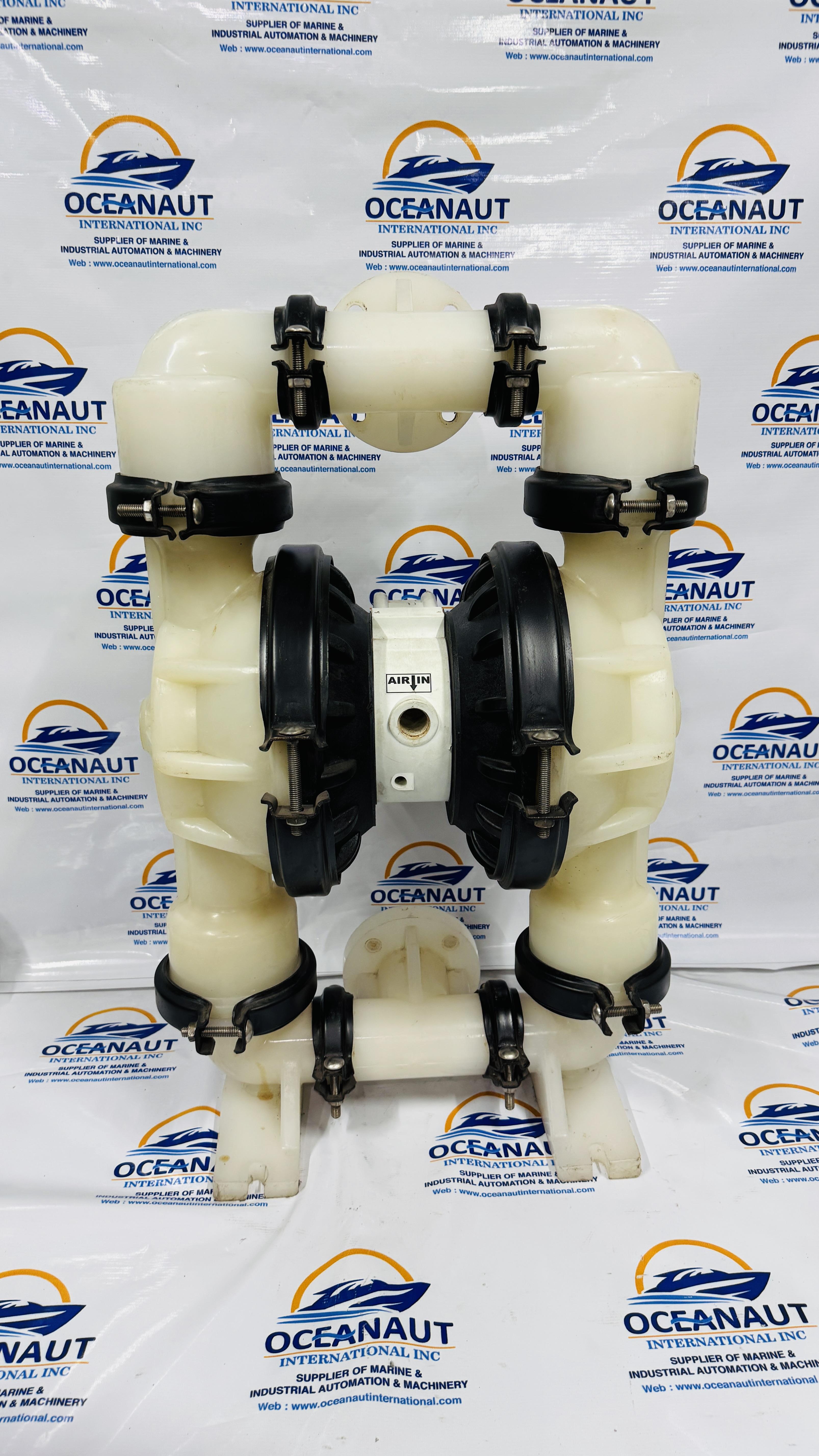 WILDEN PUMP 8 PP POLYPROPYLENE/PLASTIC DOUBLE DIAPHRAGM/TRANSFER PUMP