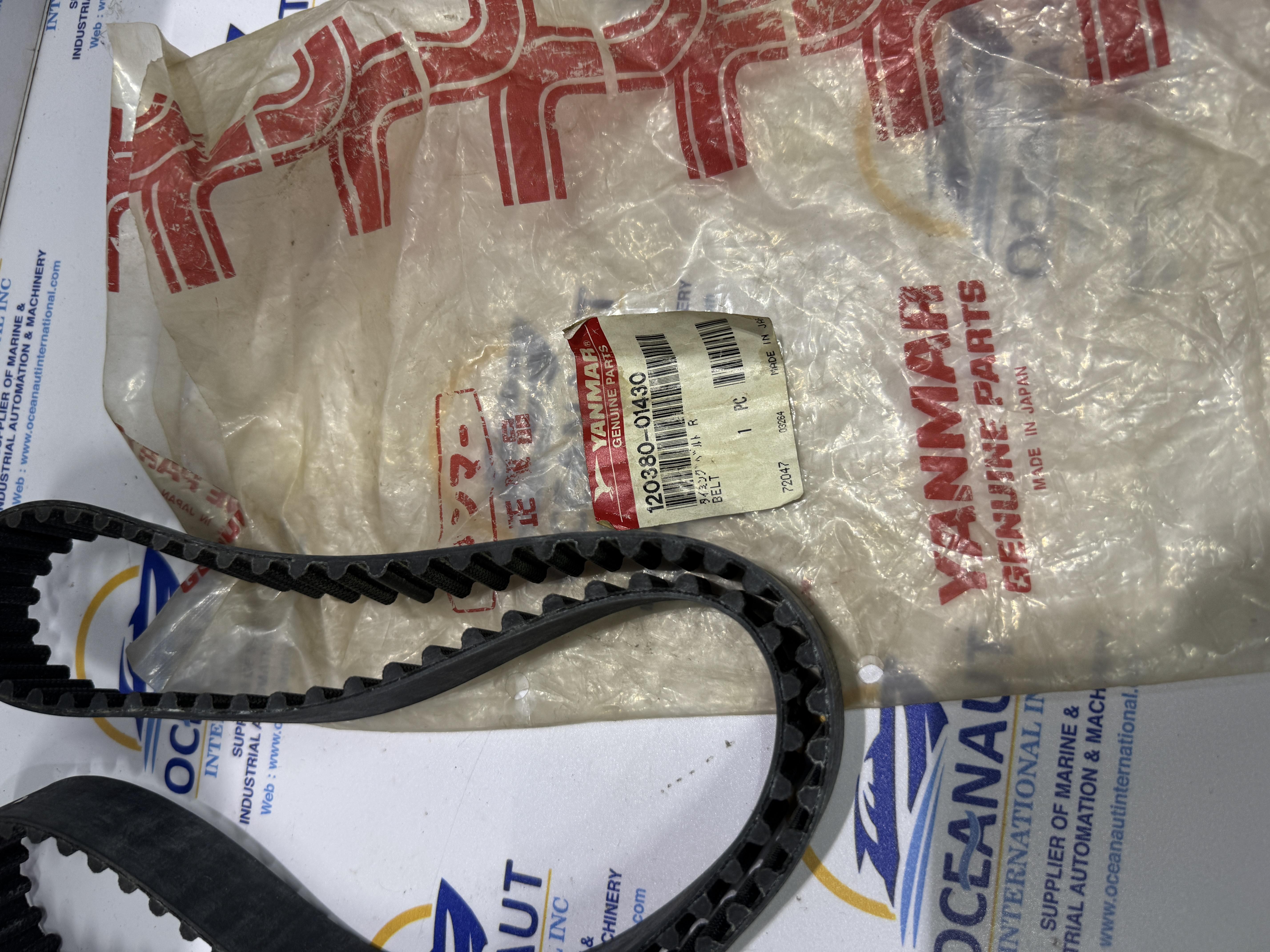 Yanmar 120380-14030 Timing Belt For Outboard Engine