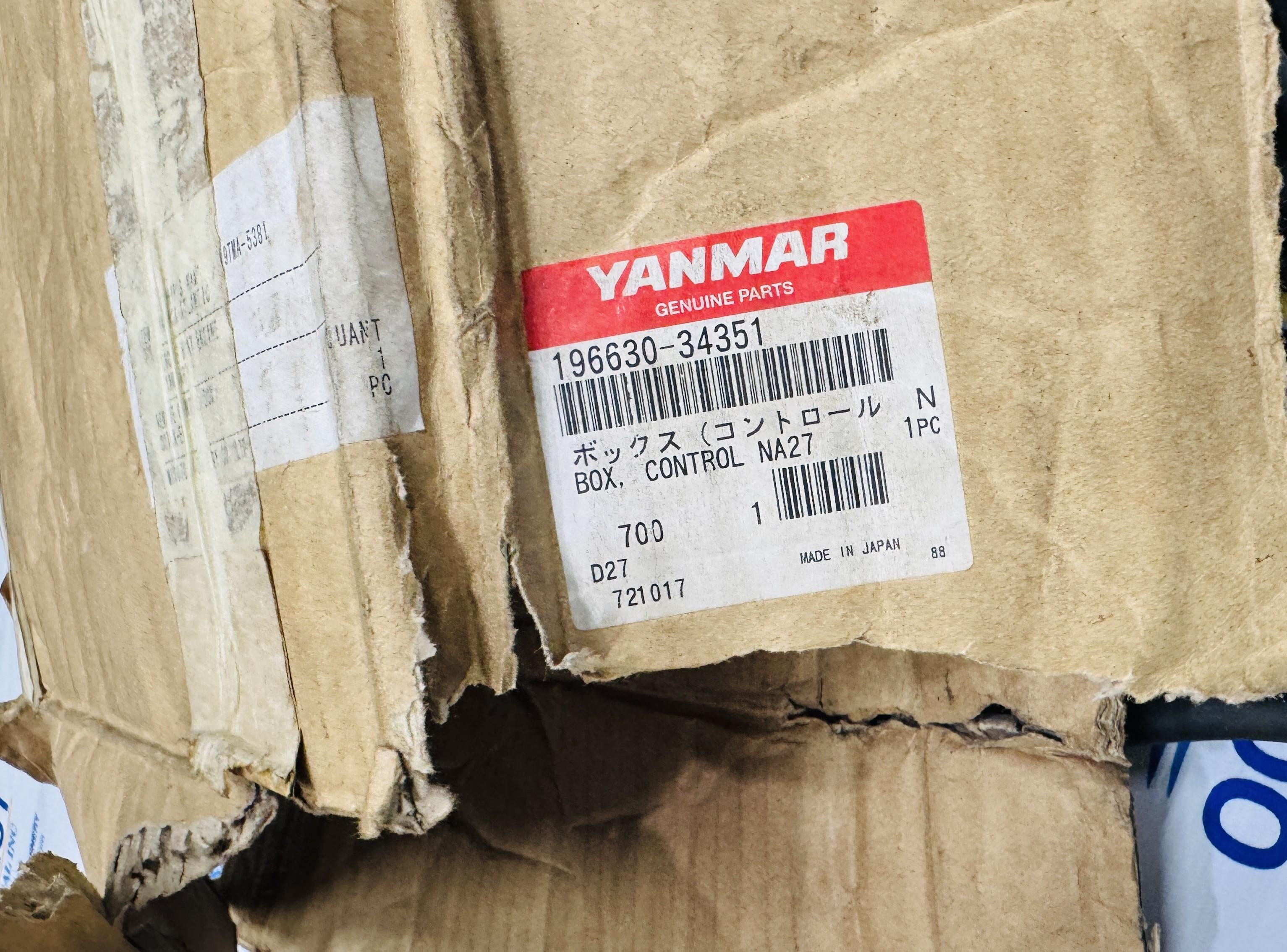 YANMAR DIESEL OUTBOARDS ENGINE REMOTE CONTROLLER BOX FOR D27
