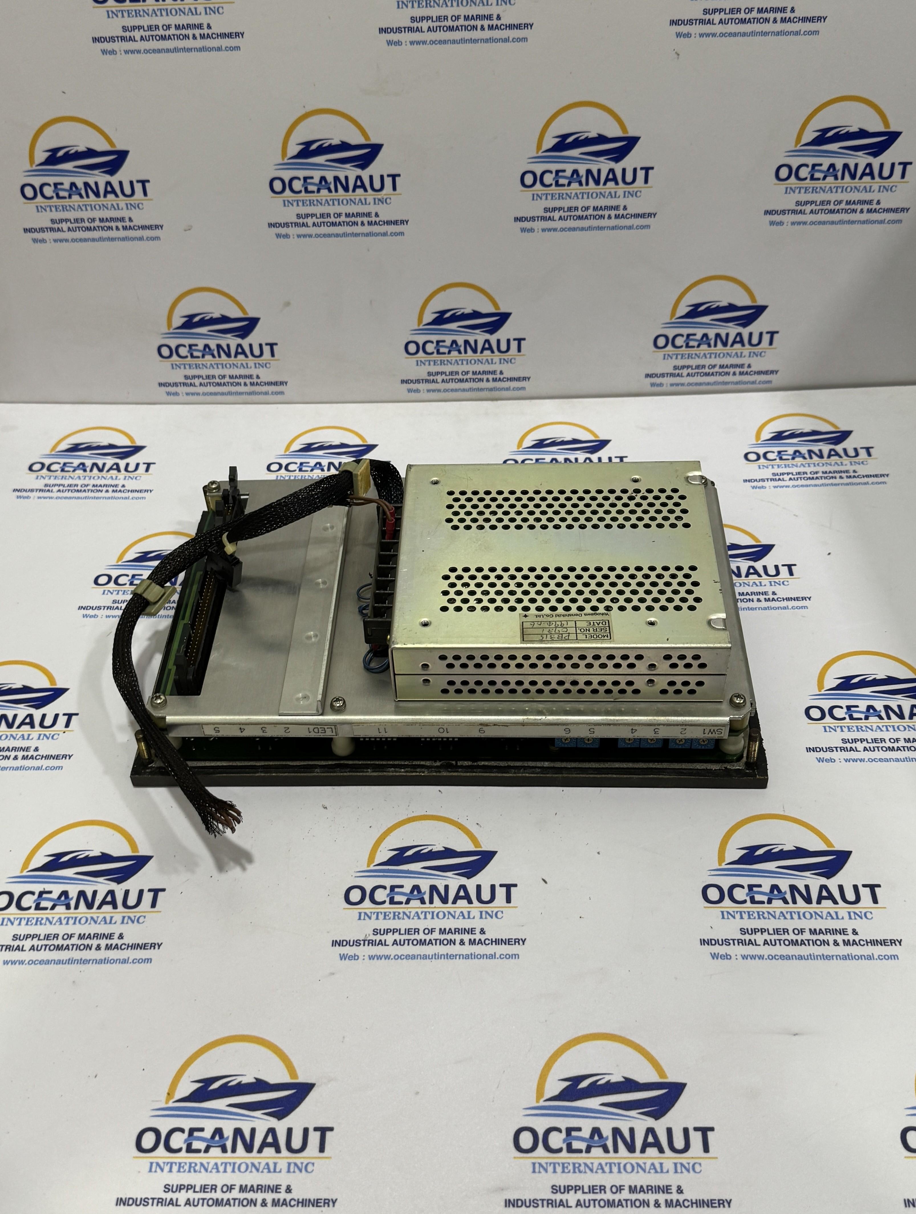Yokogawa Denshikiki Navitec PB315 PT 100 CPU Unit Of Autopilot V8210EA-04