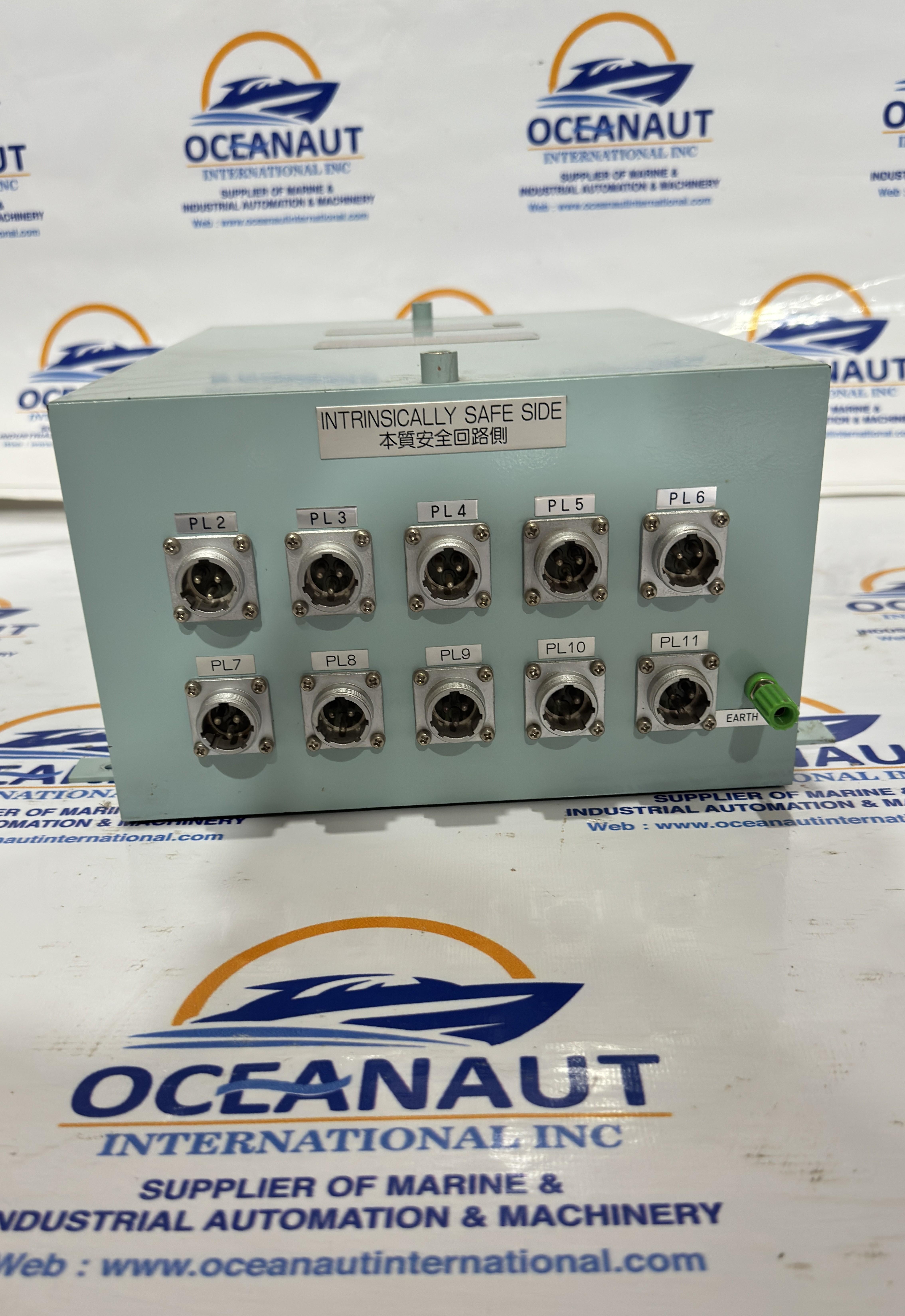 YUKEN KOGYO ISPP-100-100-10 Intrinsically Safe Power Pack AC100V 50/60HZ DC 12V