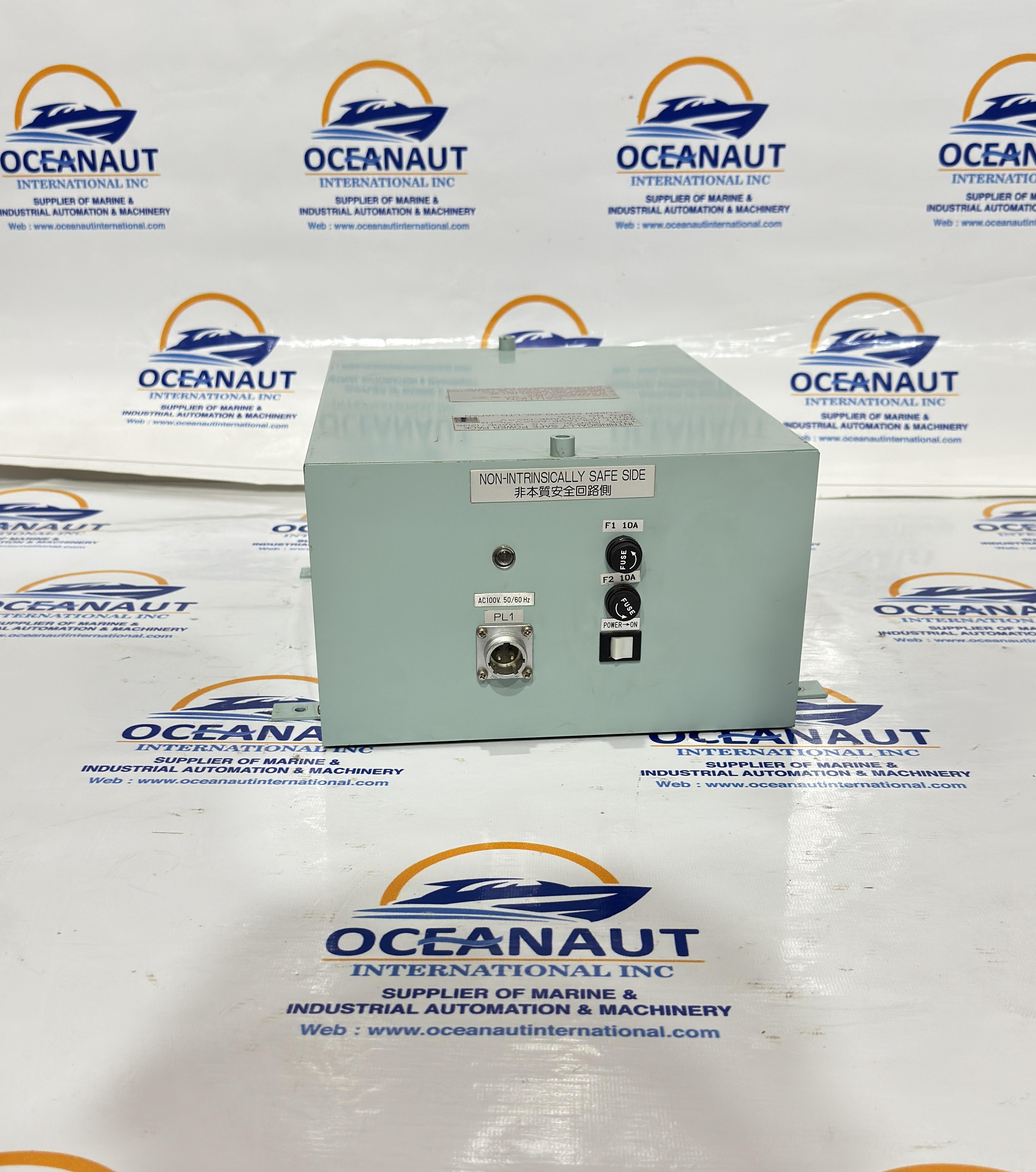 YUKEN KOGYO ISPP-100-100-10 Intrinsically Safe Power Pack AC100V 50/60HZ DC 12V